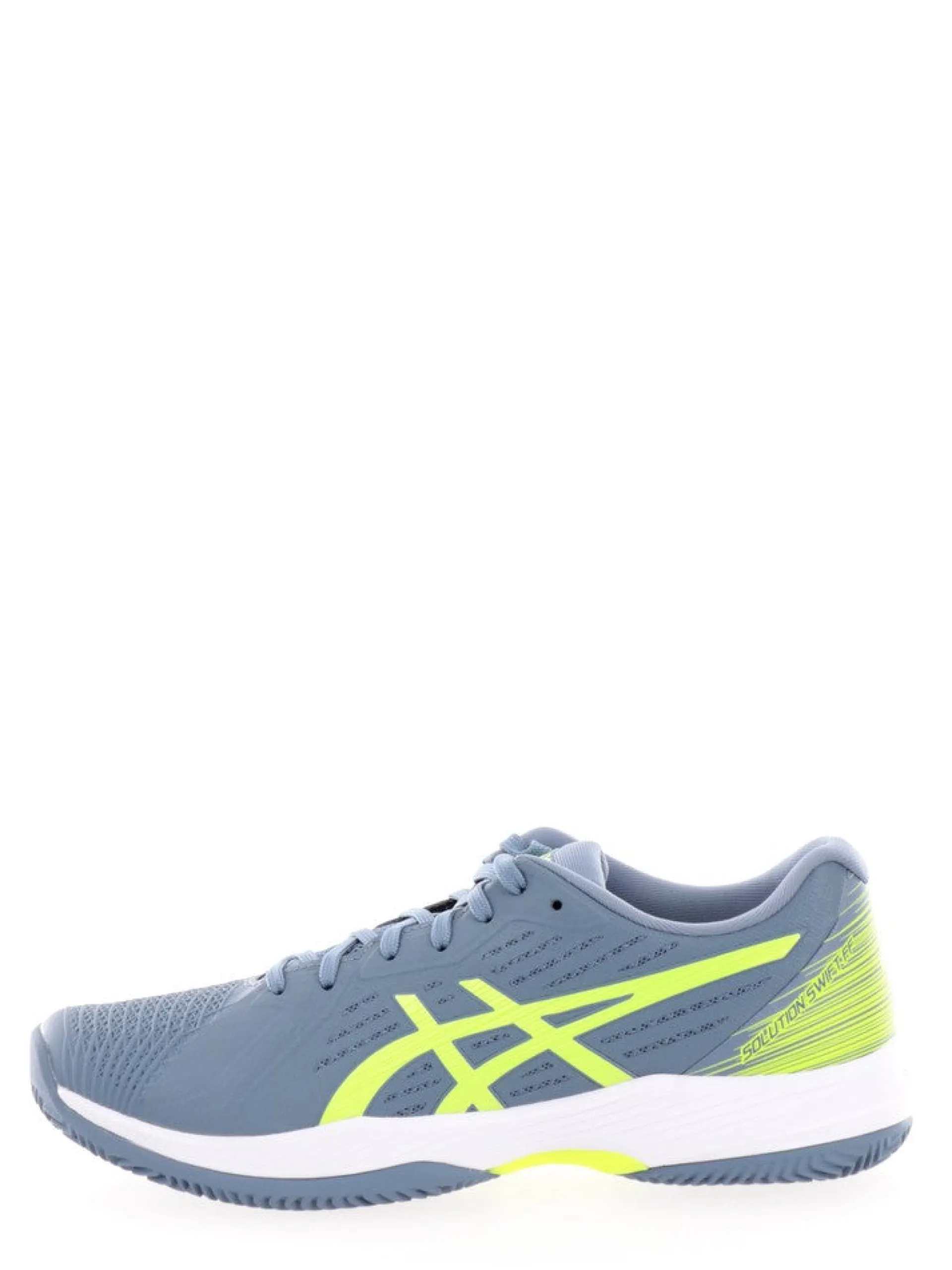 ASICS Scarpe*Scarpe da tennis grigie e verdi da uomo Solution Swift FF Clay 1041A299