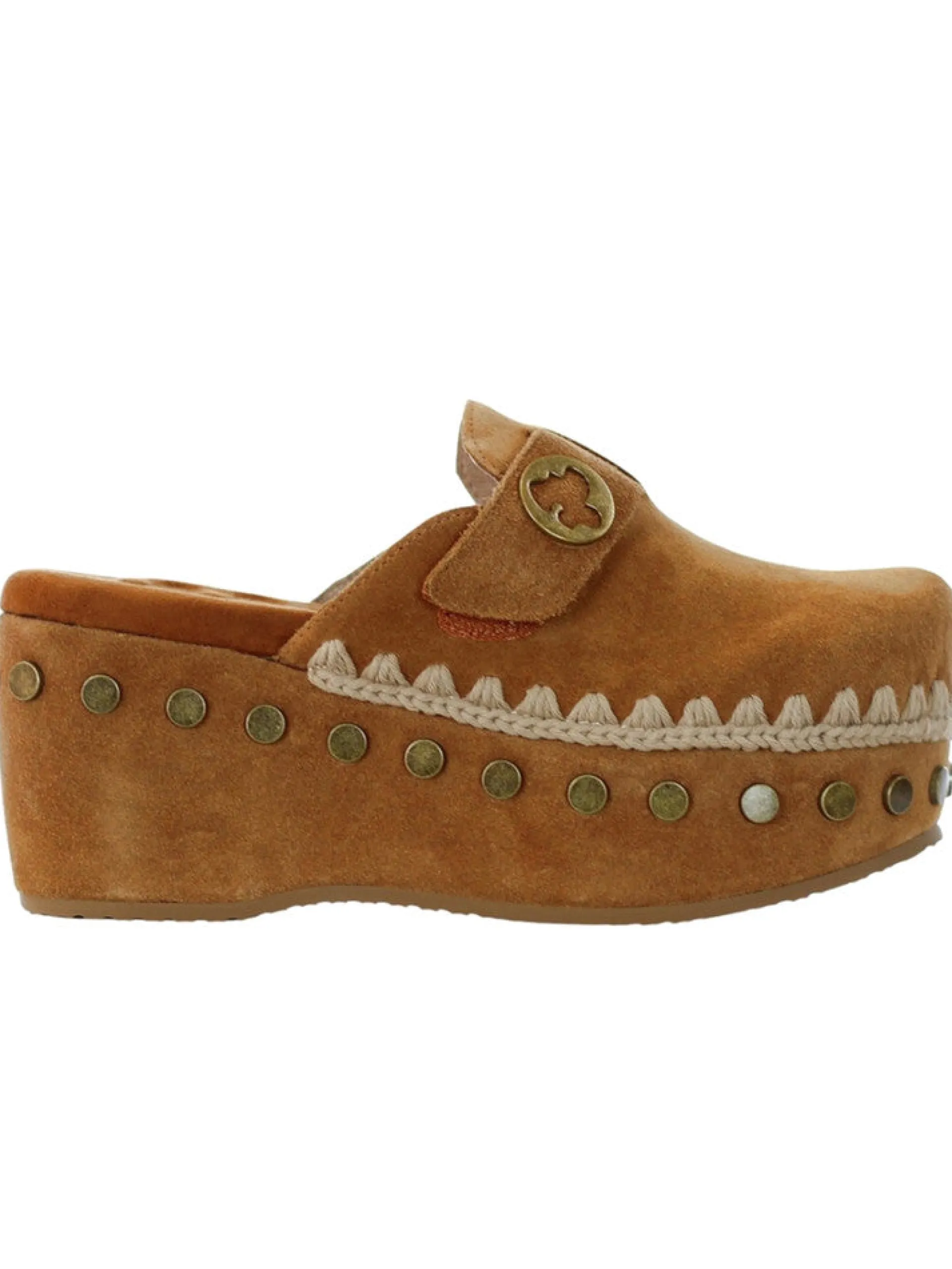 MOU Sandali*Scarpe marroni Clog 02 Strap 611001A