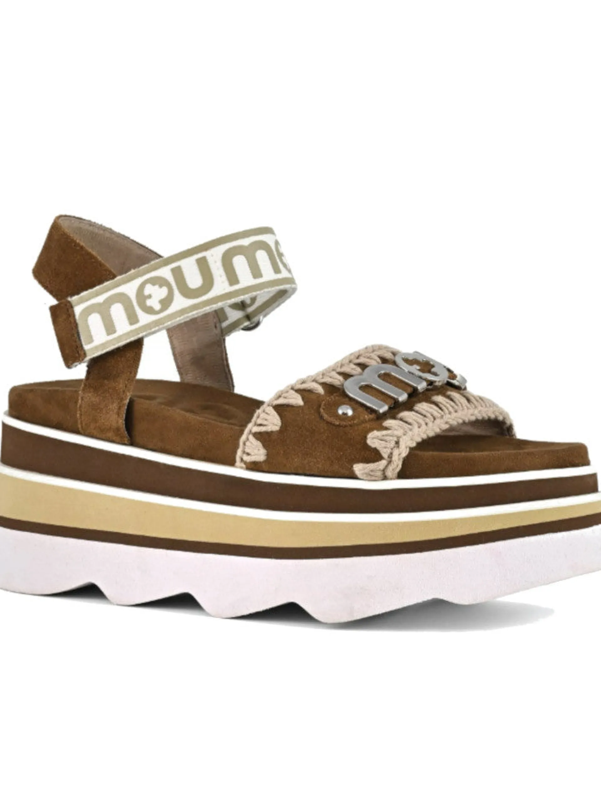MOU Sandali*Scarpe marroni Eva Wedge 01 571000A