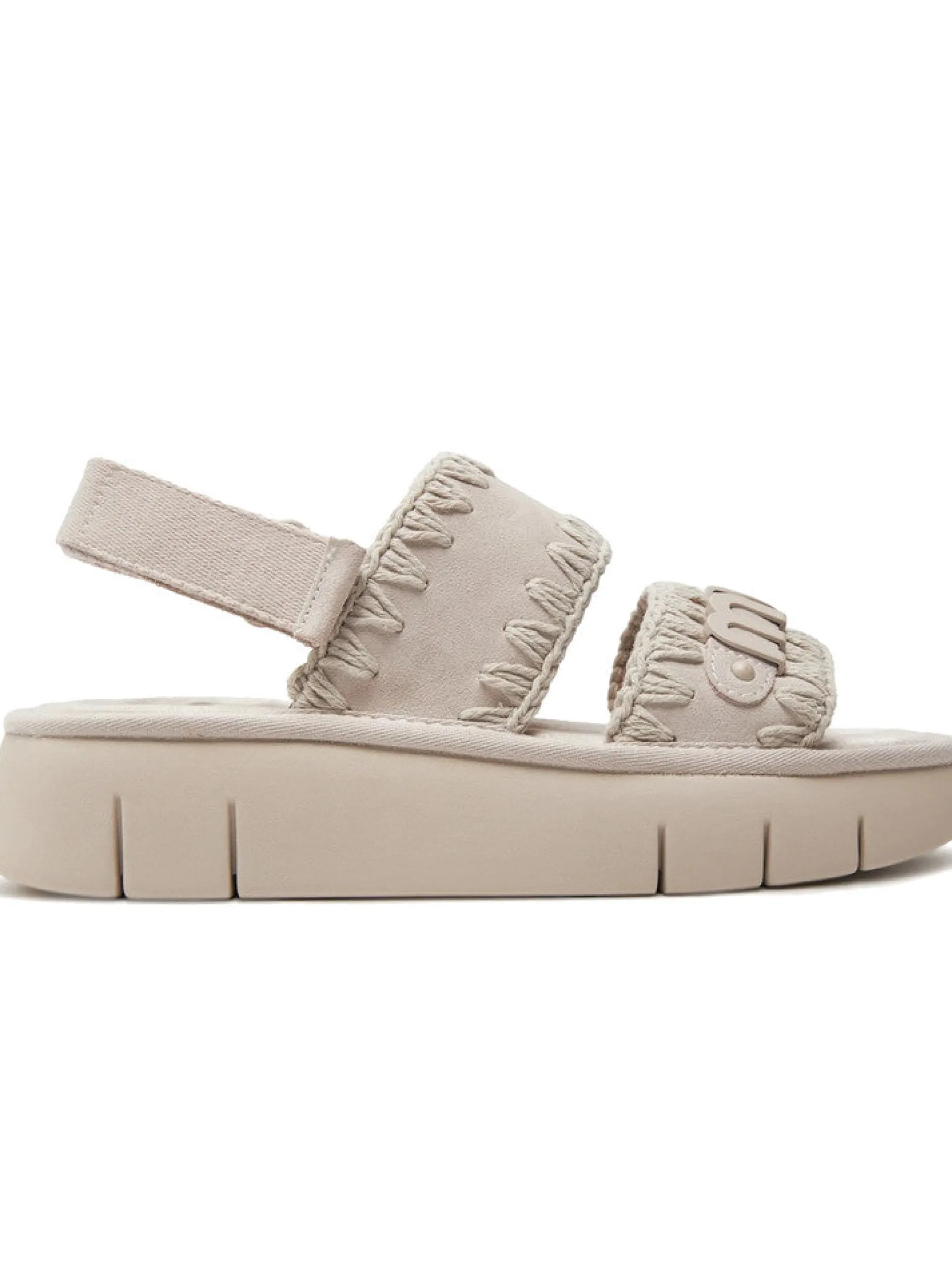 MOU Sandali*Scarpe Sandali Bounce monochrome Grigi Ghiaccio 531001A