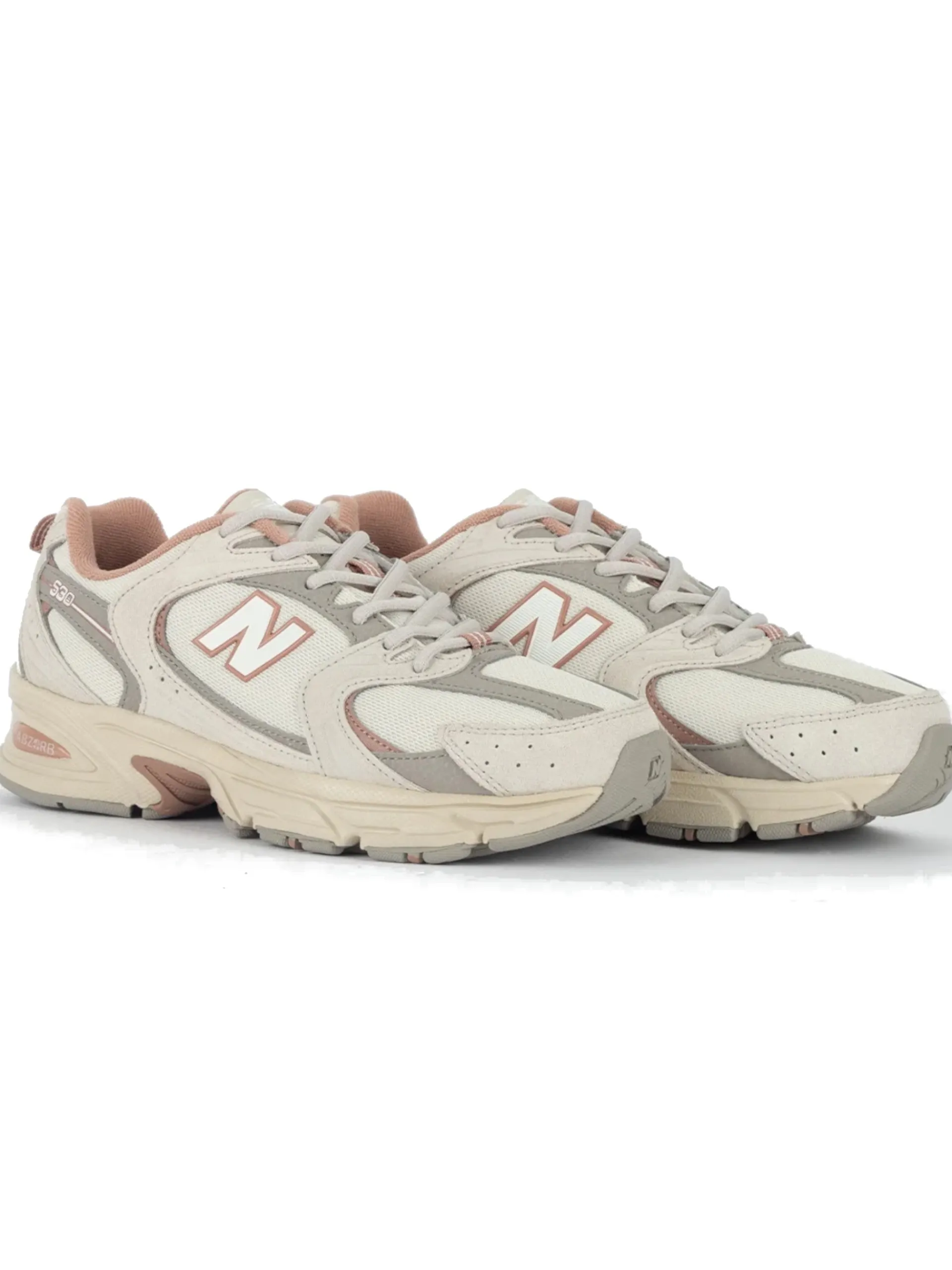 NEW BALANCE Sneakers*Scarpe 530 beige e rosa da donna U530