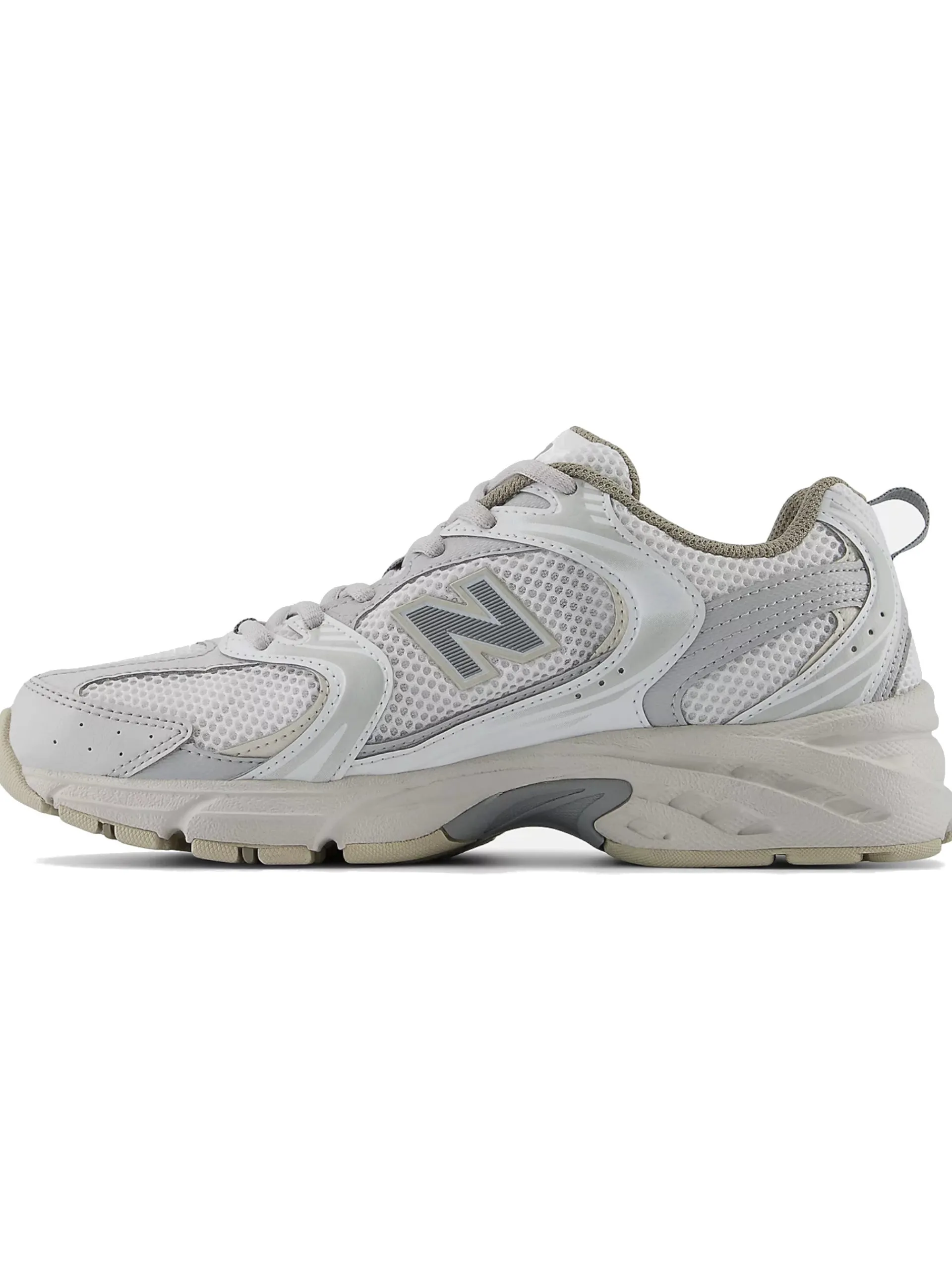 NEW BALANCE Sneakers*Scarpe 530 bianche e grigie da donna U530