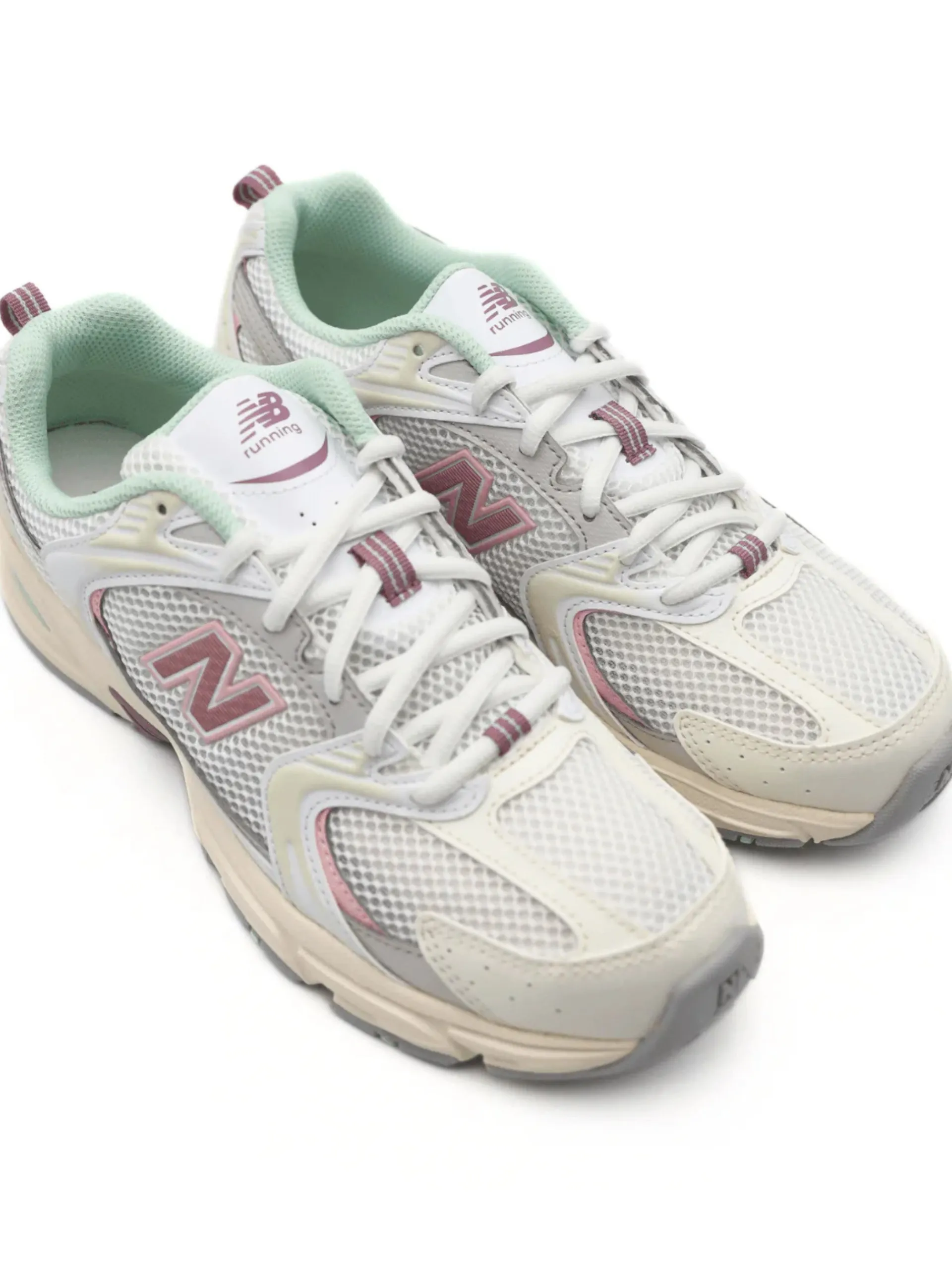 NEW BALANCE Sneakers*Scarpe 530 bianche e rosa da donna U530