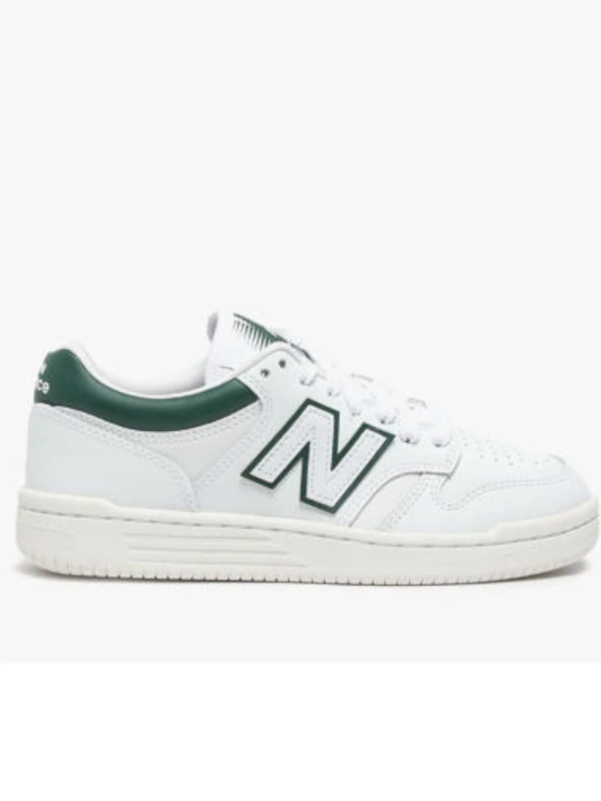 NEW BALANCE Sneakers*Scarpe 480 bianche e verdi da uomo BB480