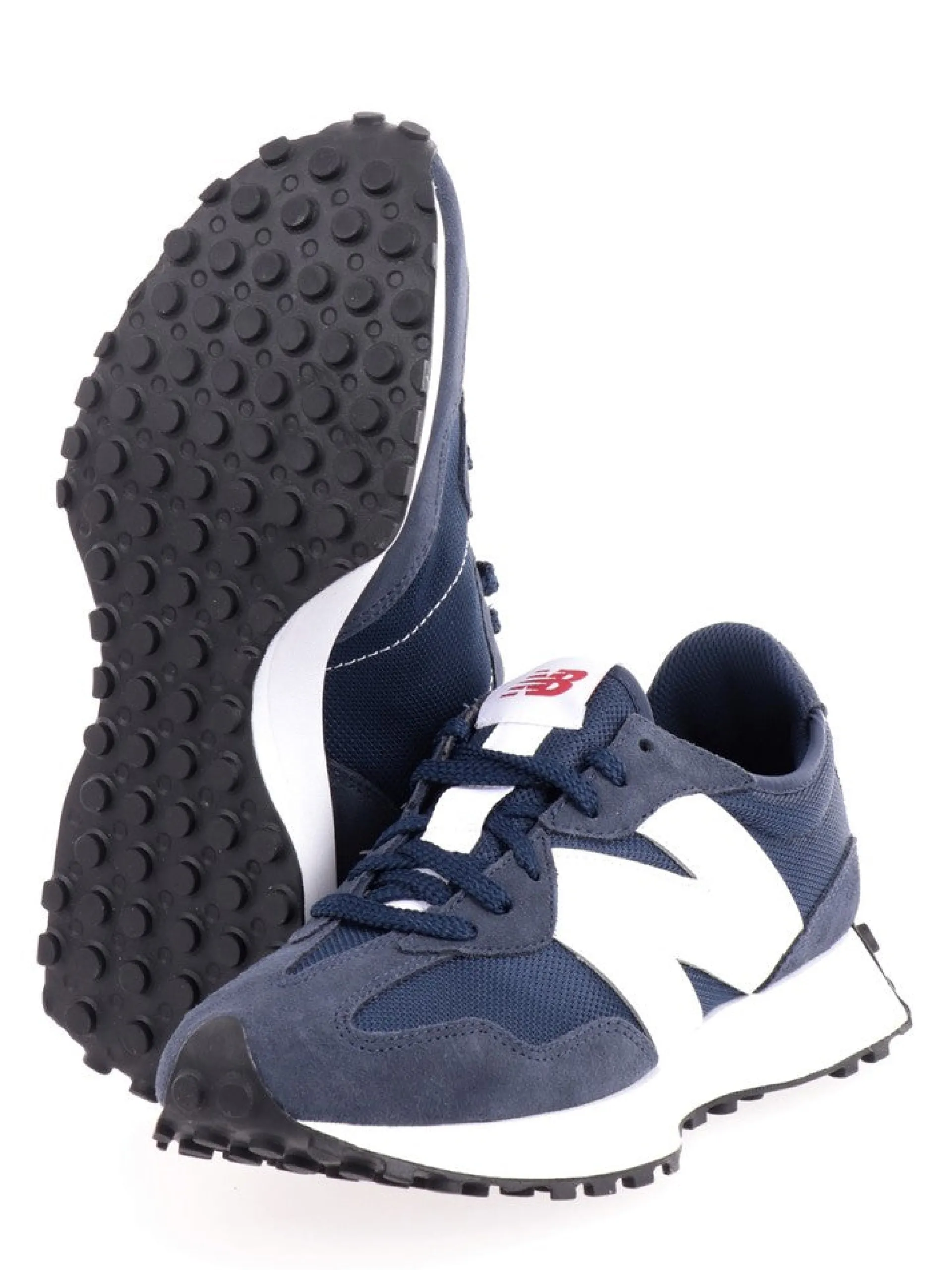 NEW BALANCE Sneakers*Scarpe blu da uomo Lifestyle Suede/Mesh MS327C