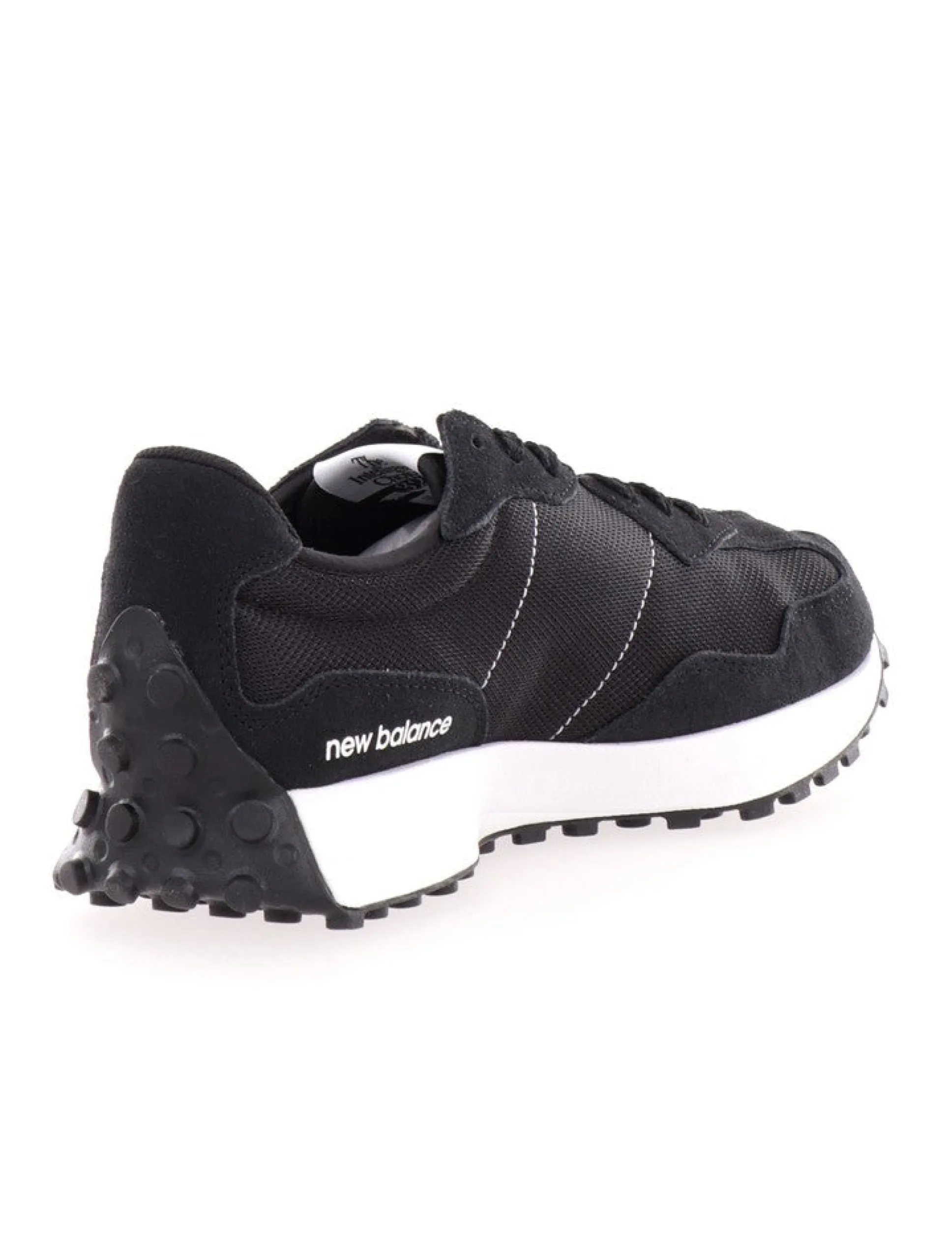 NEW BALANCE Sneakers*Scarpe nere da uomo Lifestyle Suede/Mesh MS327C