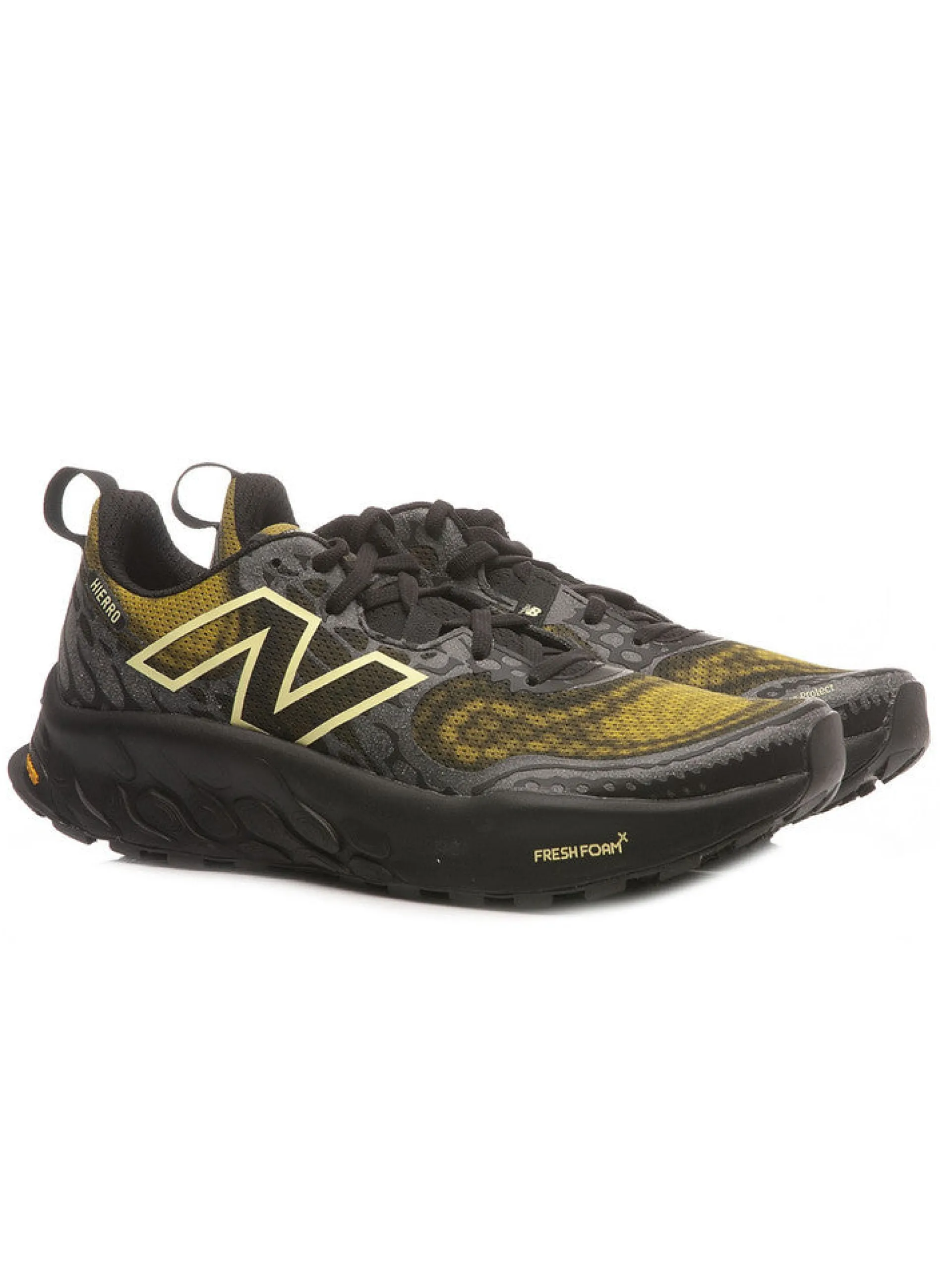 NEW BALANCE Sneakers*Scarpe nere e gialle da uomo Fresh Foam X Hierro MTHIER