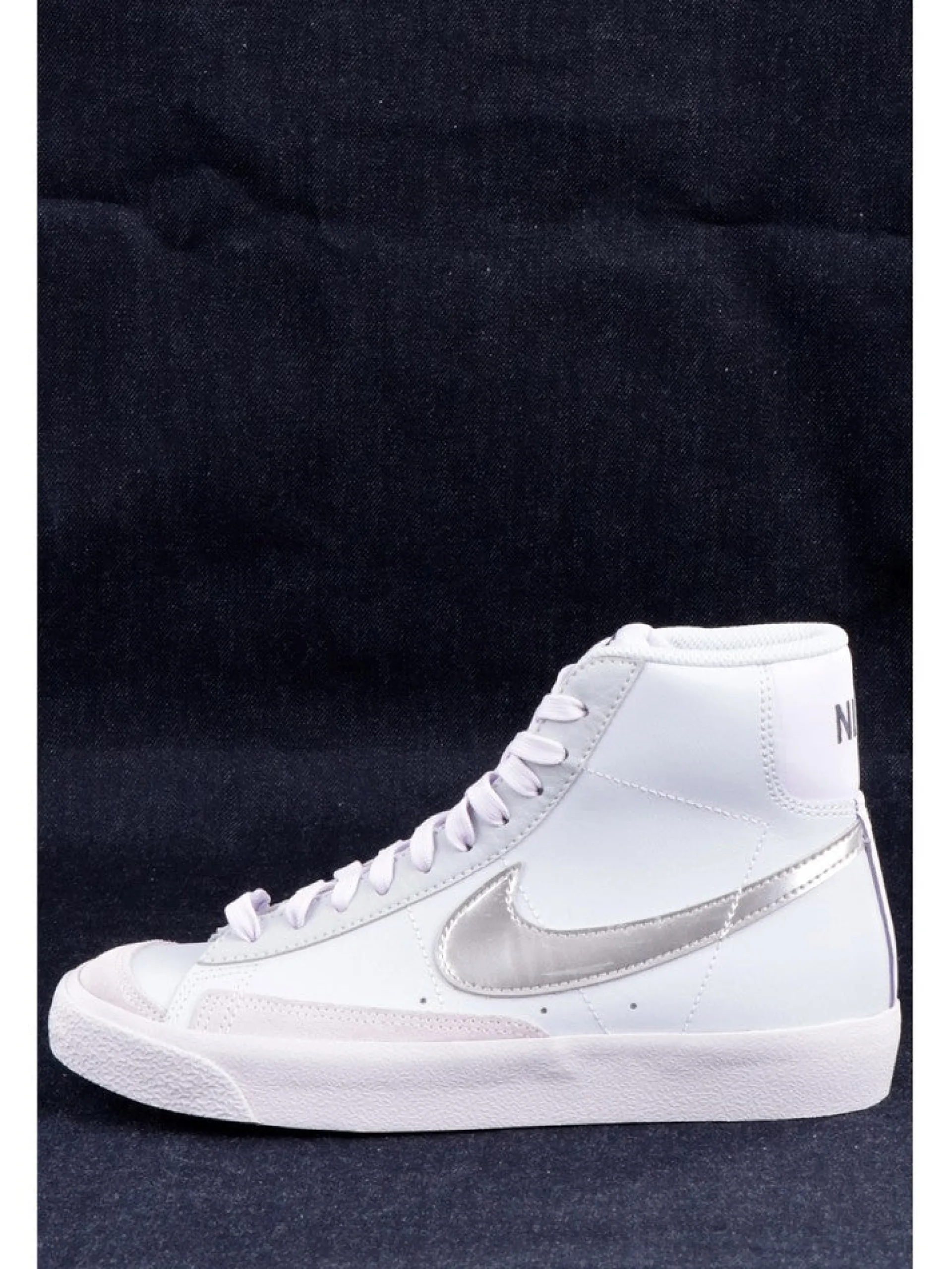 NIKE Sneakers*Scarpe grigie da bambina Blazer Mid '77 DA4086