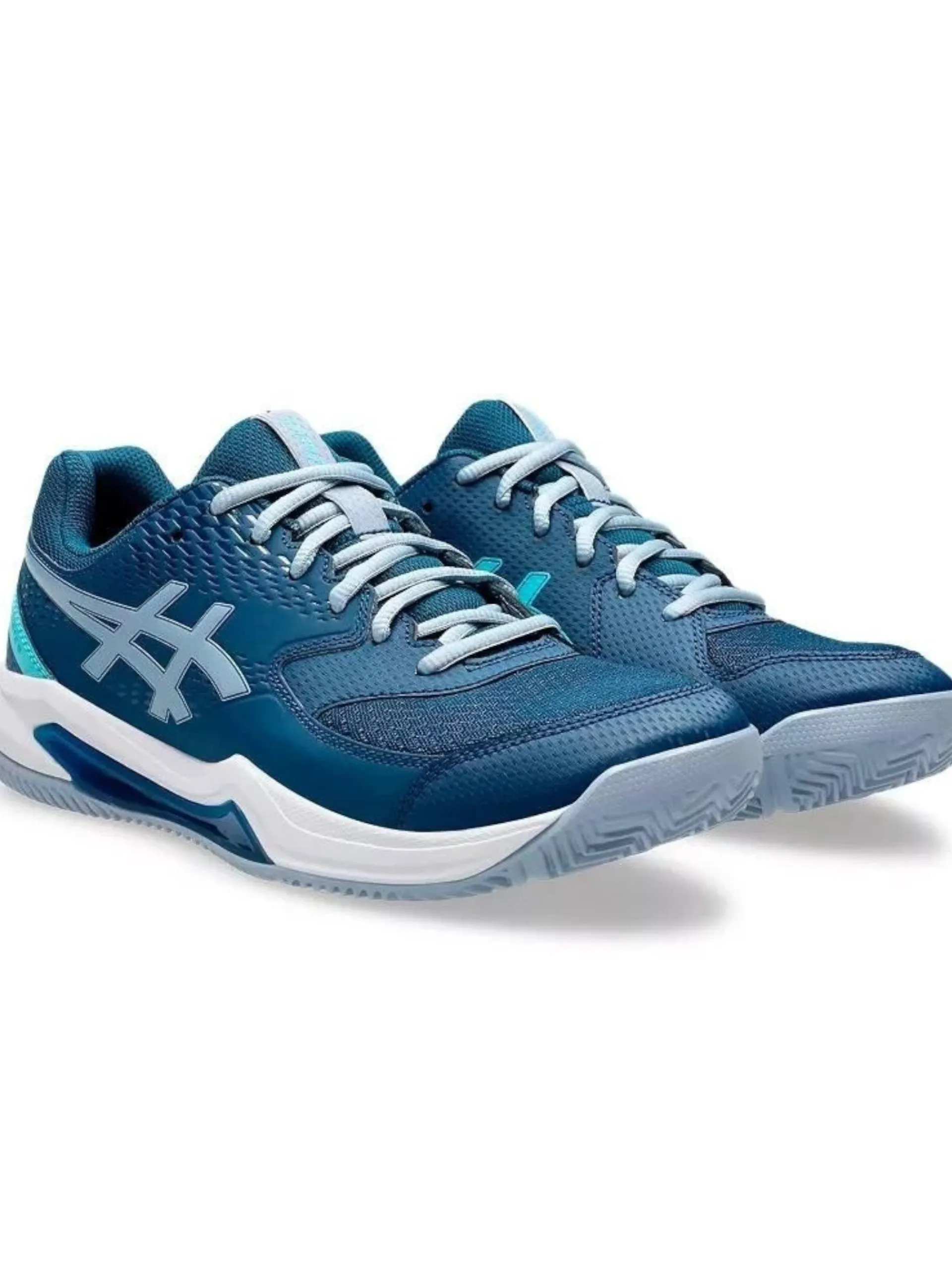 ASICS Scarpe*Scarpe padel blu e grigie Gel Dedicate 8 da uomo 1041A414