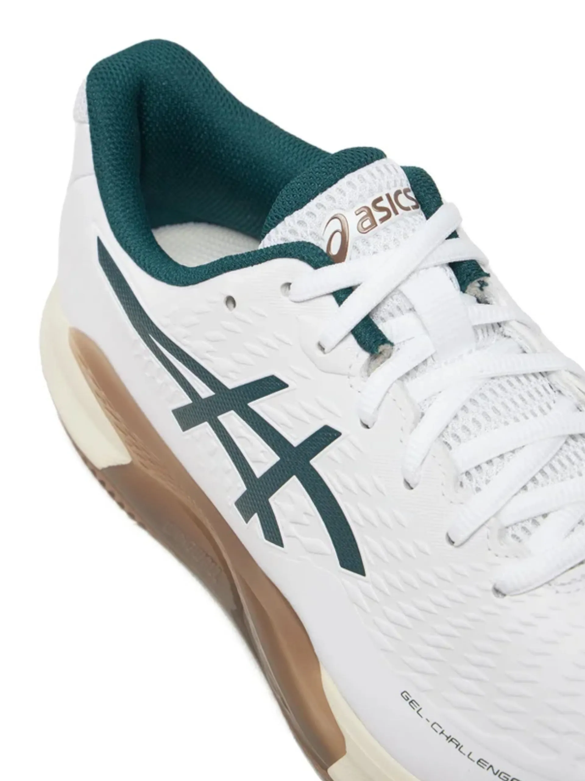 ASICS Scarpe*Scarpe padel Gel Challenger 14 Clay bianche e verdi da uomo 1041A449