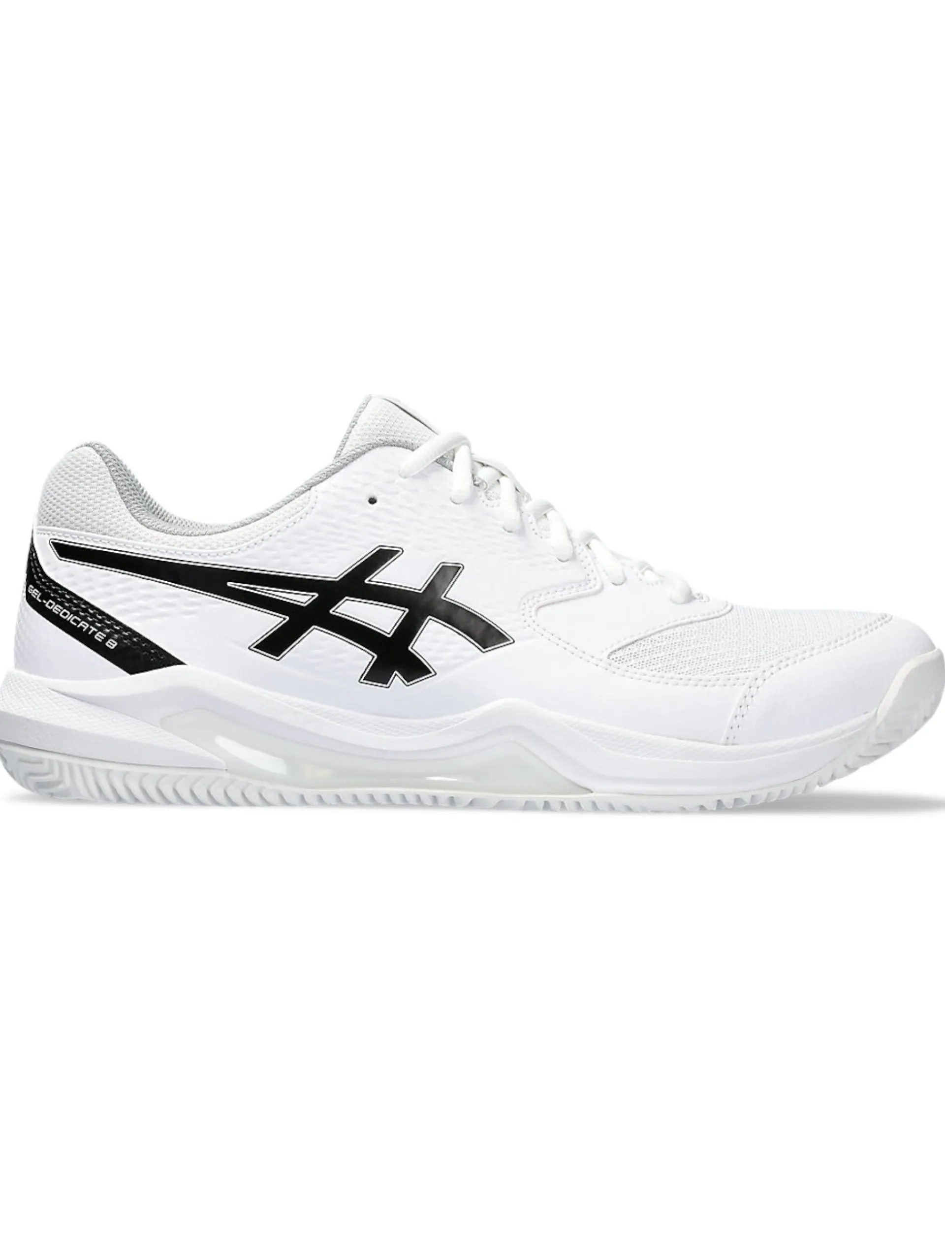 ASICS Scarpe*Scarpe padel tennis bianche Gel Dedicate 8 Clay da uomo 1041A448