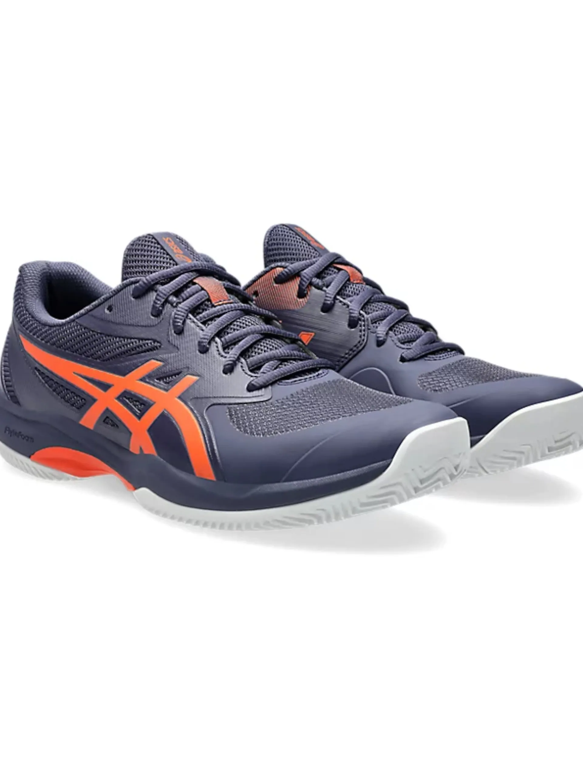 ASICS Scarpe*Scarpe padel tennis Game FF Clay/OC blu e arancioni da uomo 1041A490