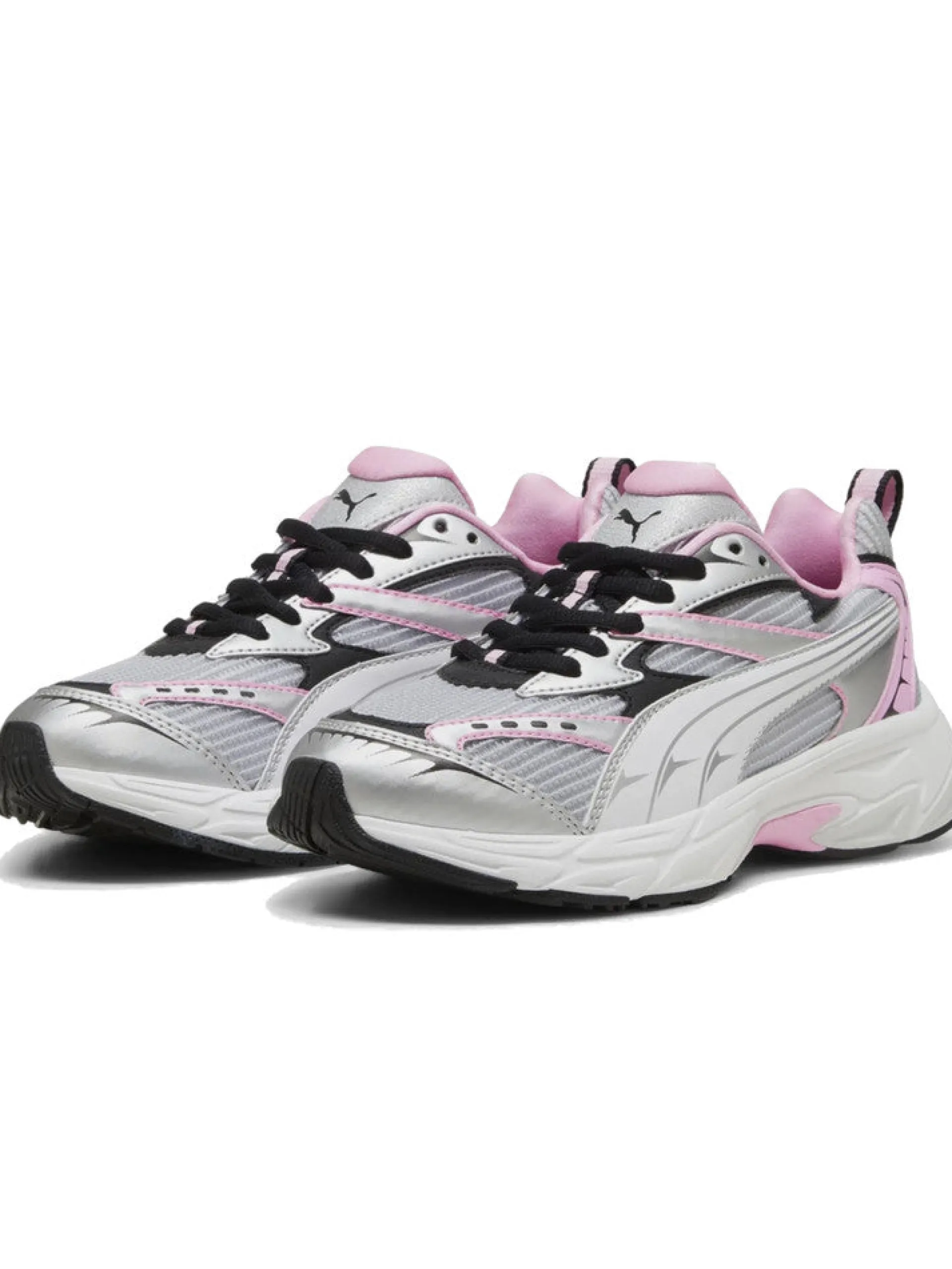 PUMA Sneakers*Scarpe argento e rosa Morphic Athletic da donna 395919