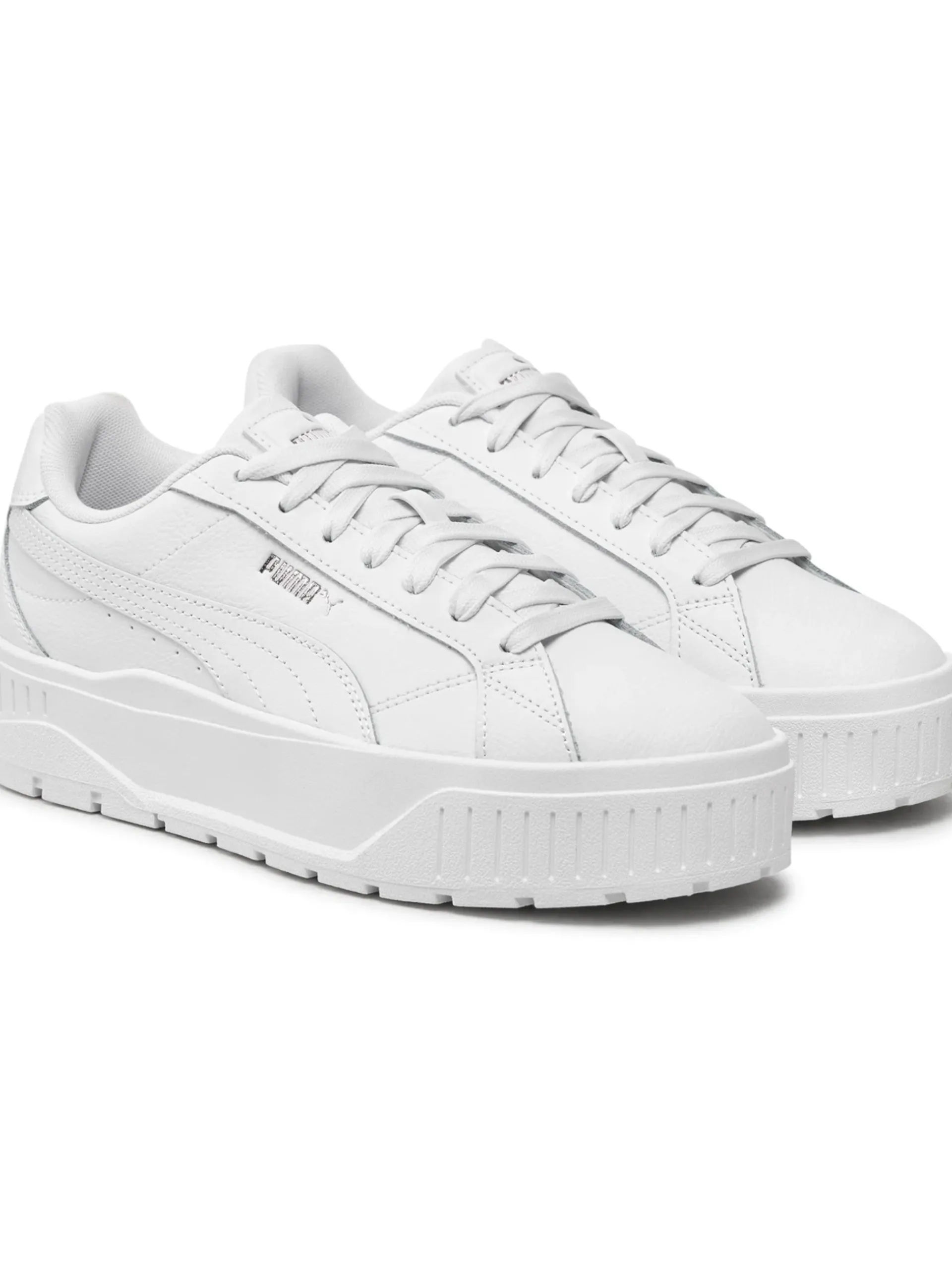 PUMA Sneakers*Scarpe Karmen II Jr bianche suola platform 398878
