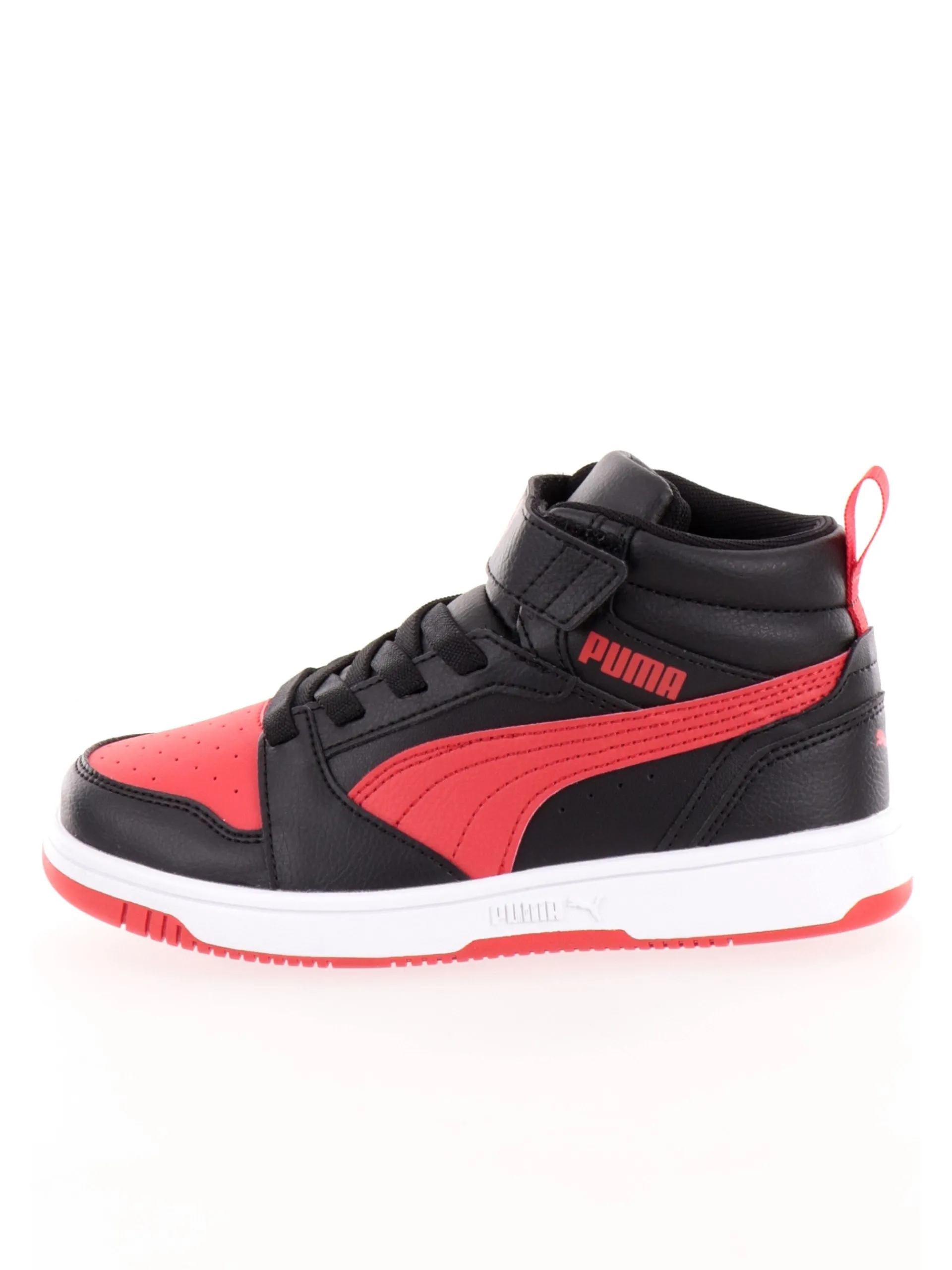 PUMA Sneakers*Scarpe nere e rosse da bambino Rebound V6 Mid AC+ PS 393832