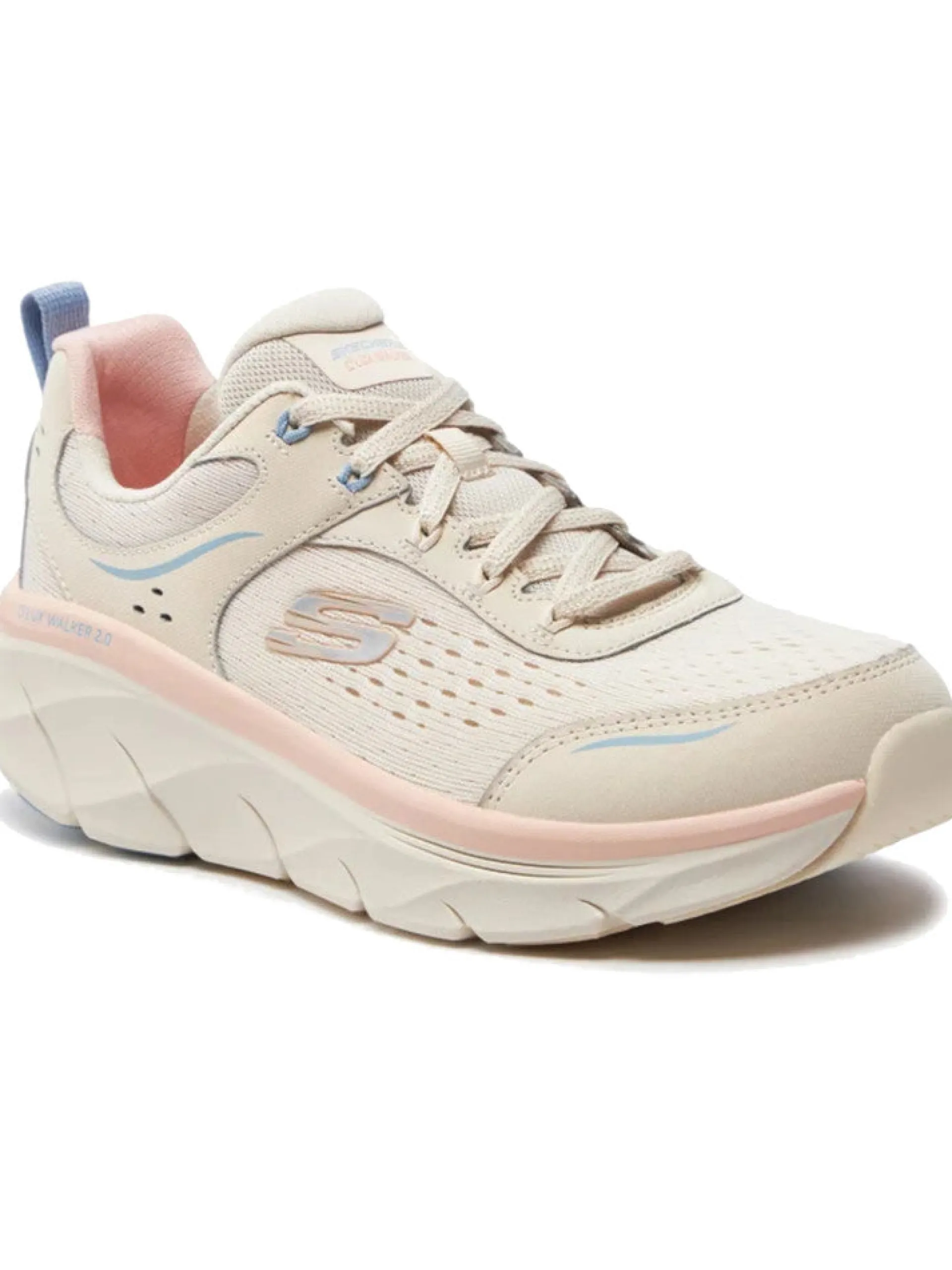 SKECHERS Sneakers*Scarpe beige D'Lux Walker 2.0 da donna 150093