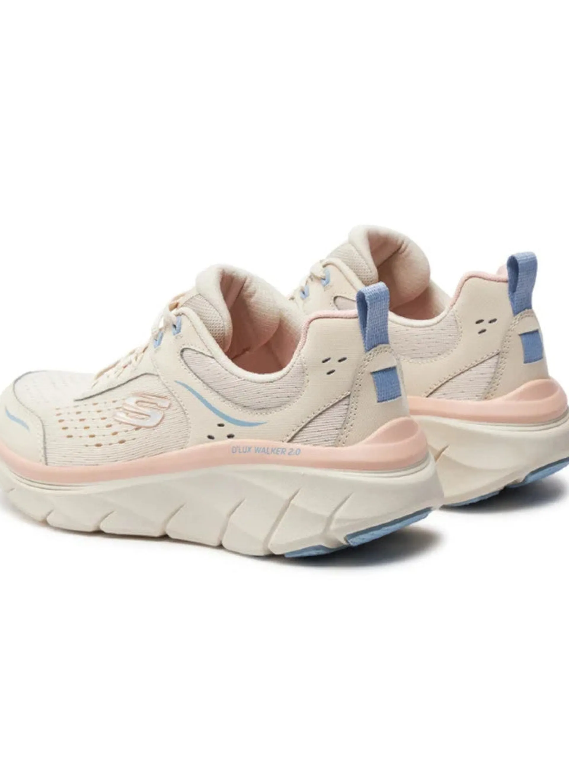 SKECHERS Sneakers*Scarpe beige D'Lux Walker 2.0 da donna 150093