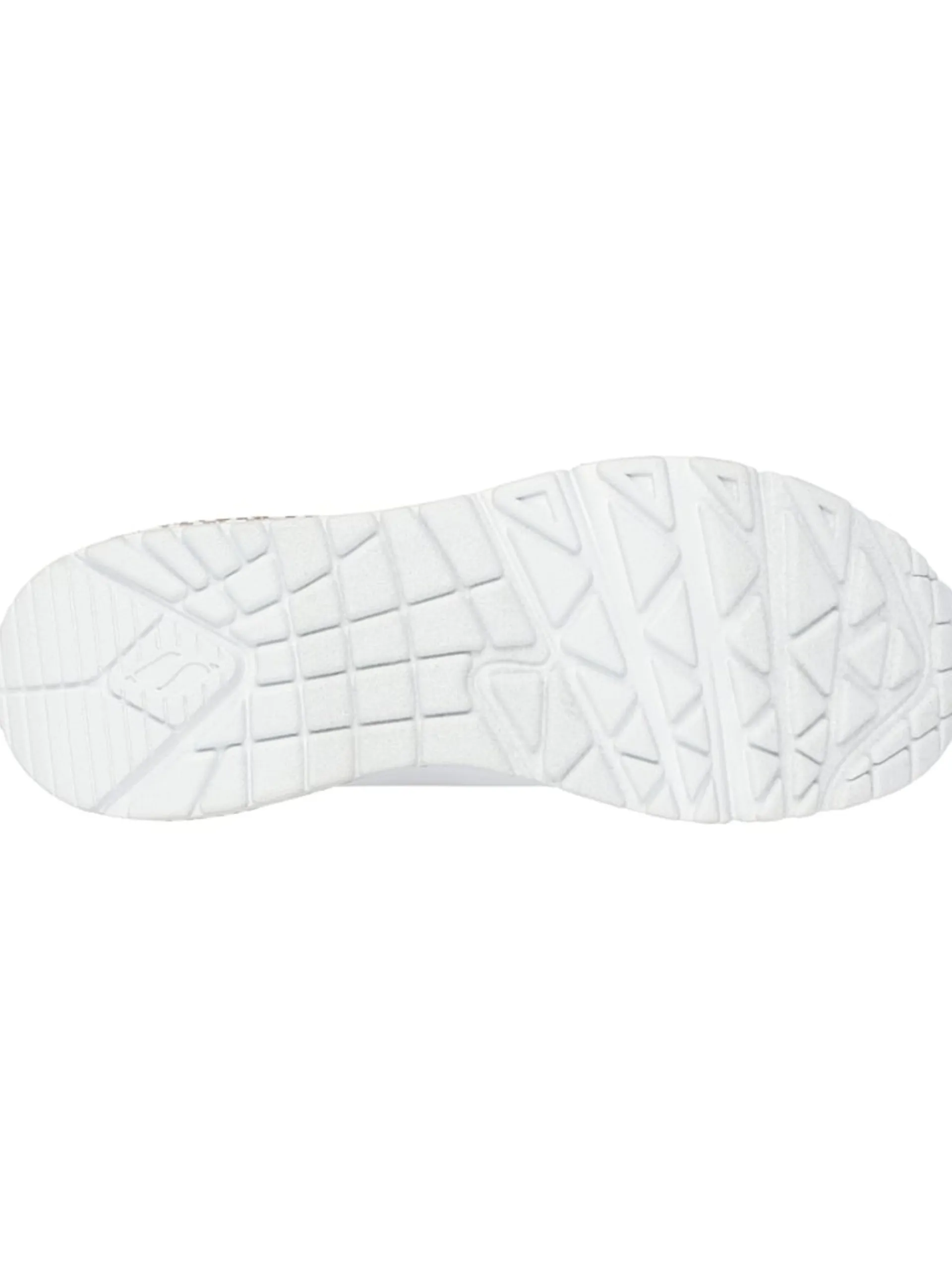 SKECHERS Sneakers*Scarpe bianche e oro Uno Loving Love da donna 155506 WTRG