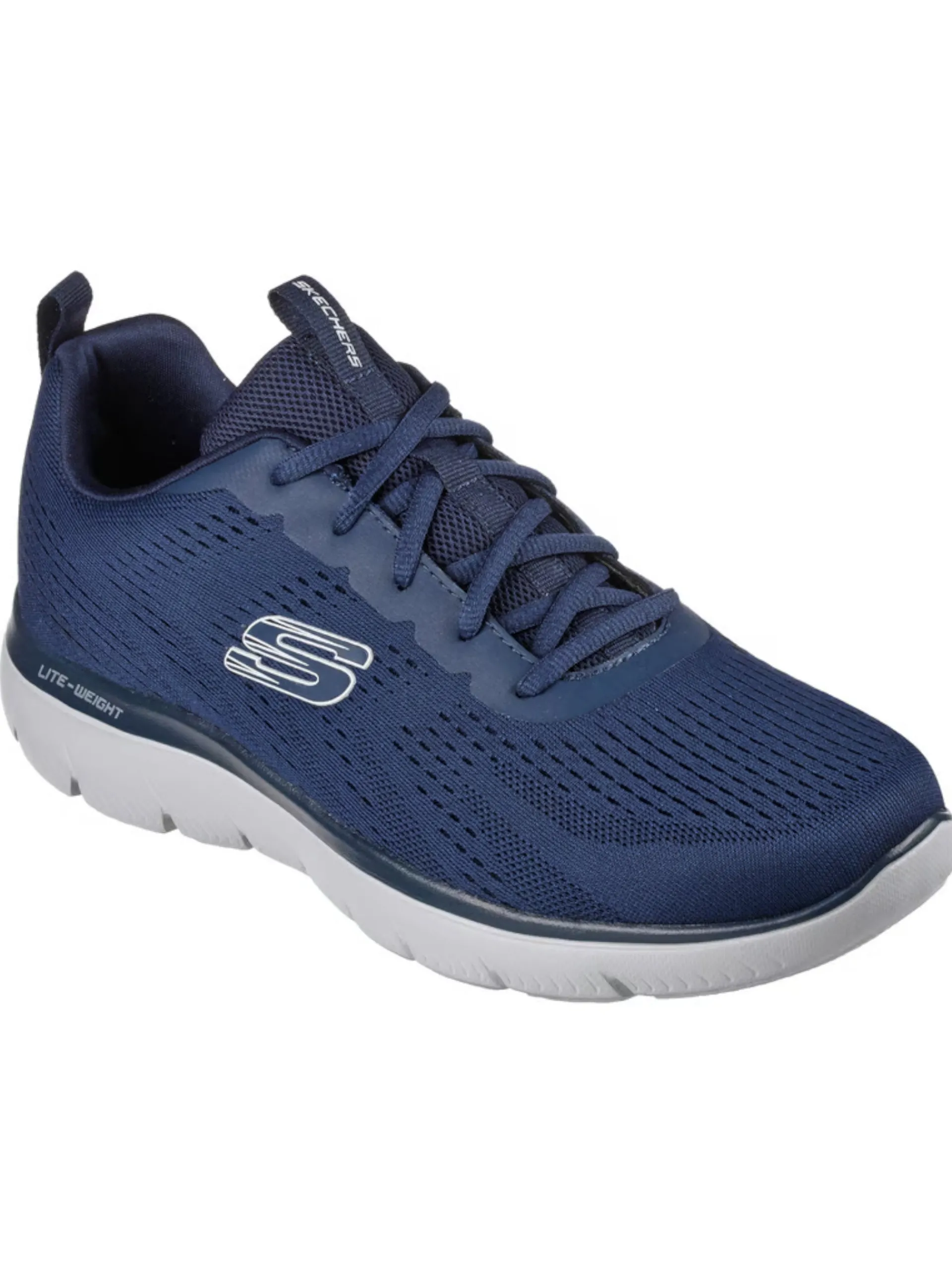 SKECHERS Sneakers*Scarpe blu e grigie Summits Torre da uomo 232395