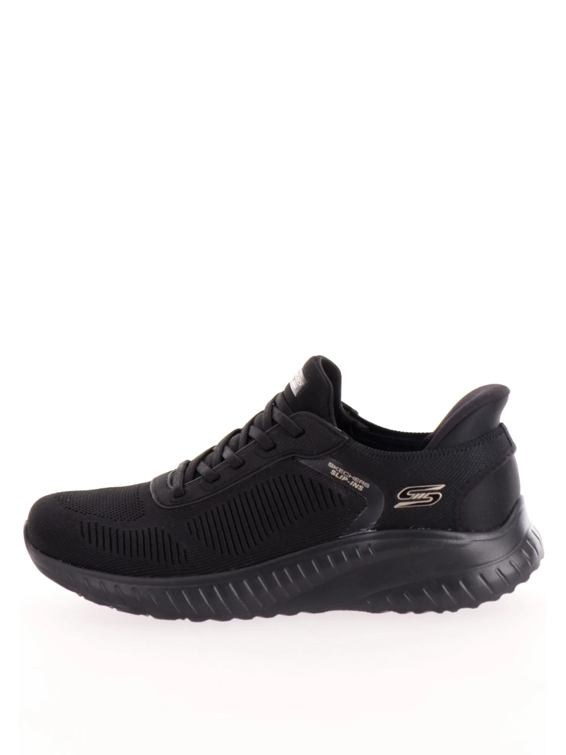 SKECHERS Sneakers*Scarpe Bobs Squad Chaos Current nere da donna 117497