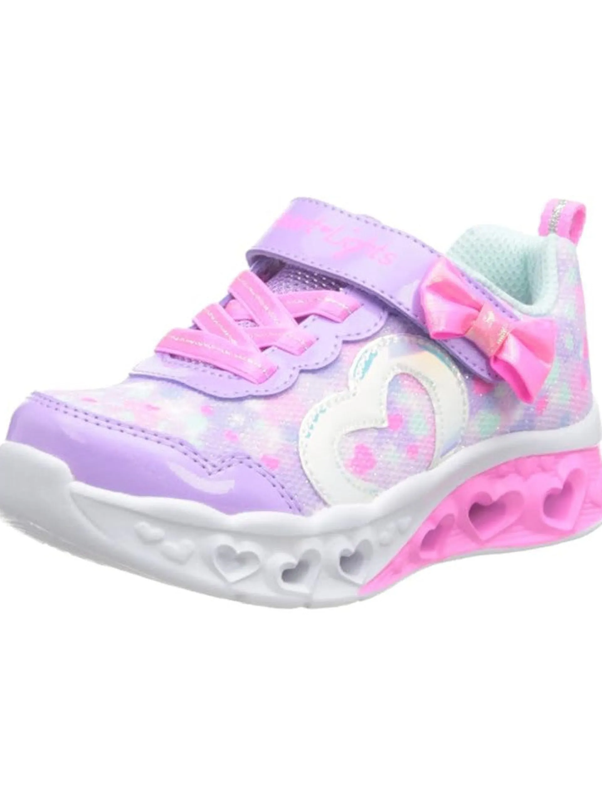 SKECHERS Sneakers*Scarpe Heart Lights bambina rosa con luci 302691N