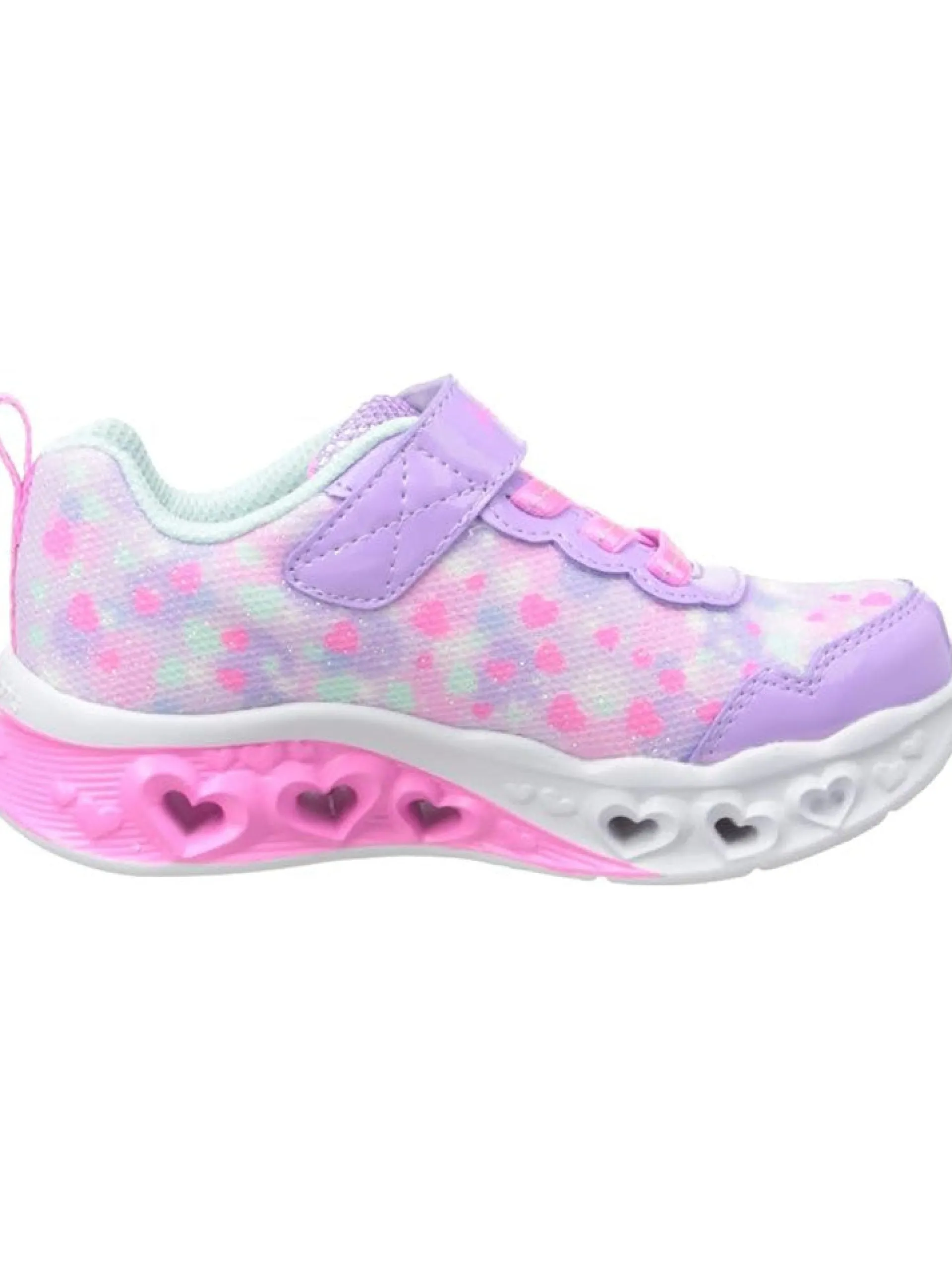 SKECHERS Sneakers*Scarpe Heart Lights bambina rosa con luci 302691N