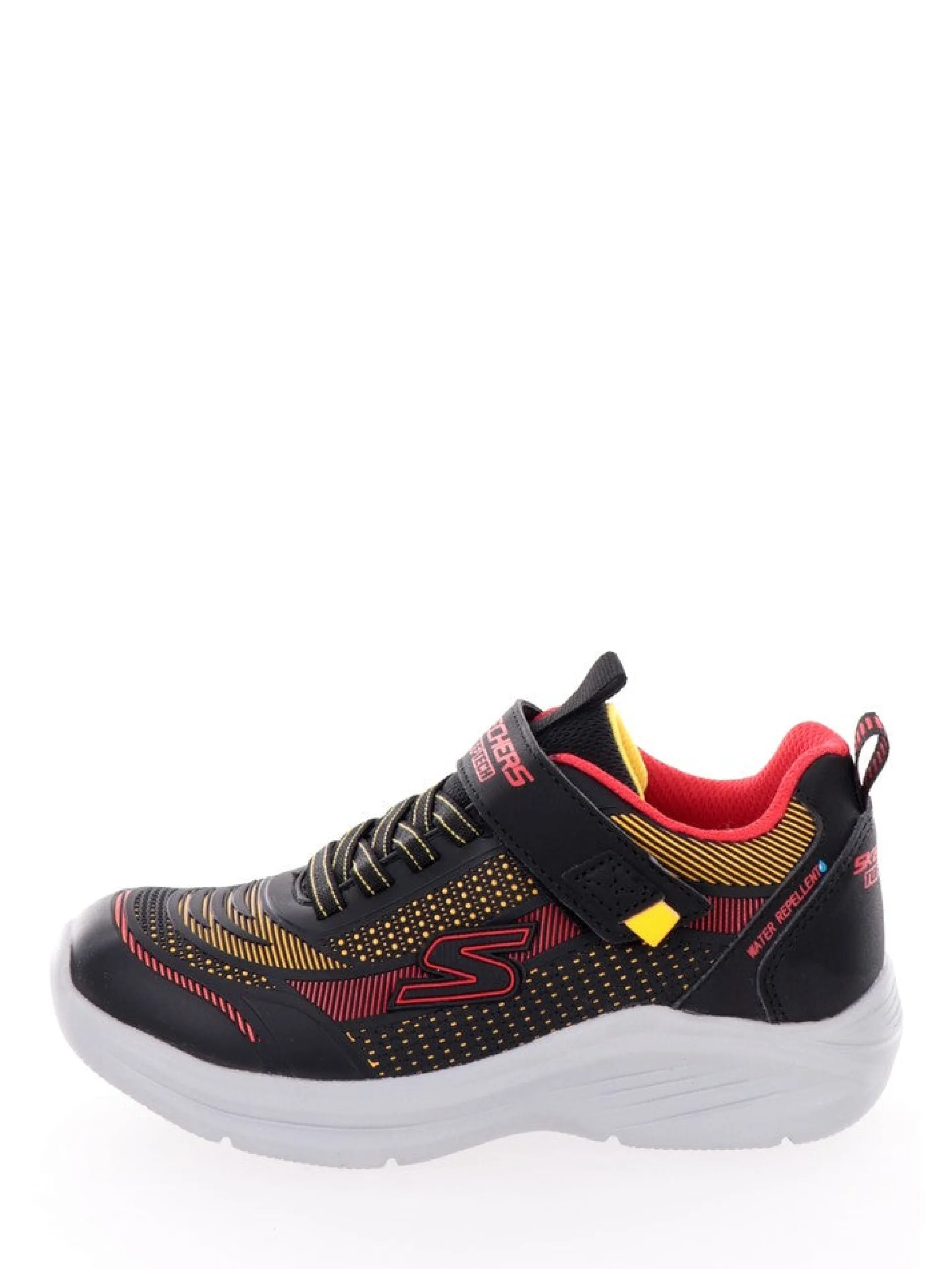 SKECHERS Sneakers*Scarpe Hyperblitz rosse e nere da bambino 403861
