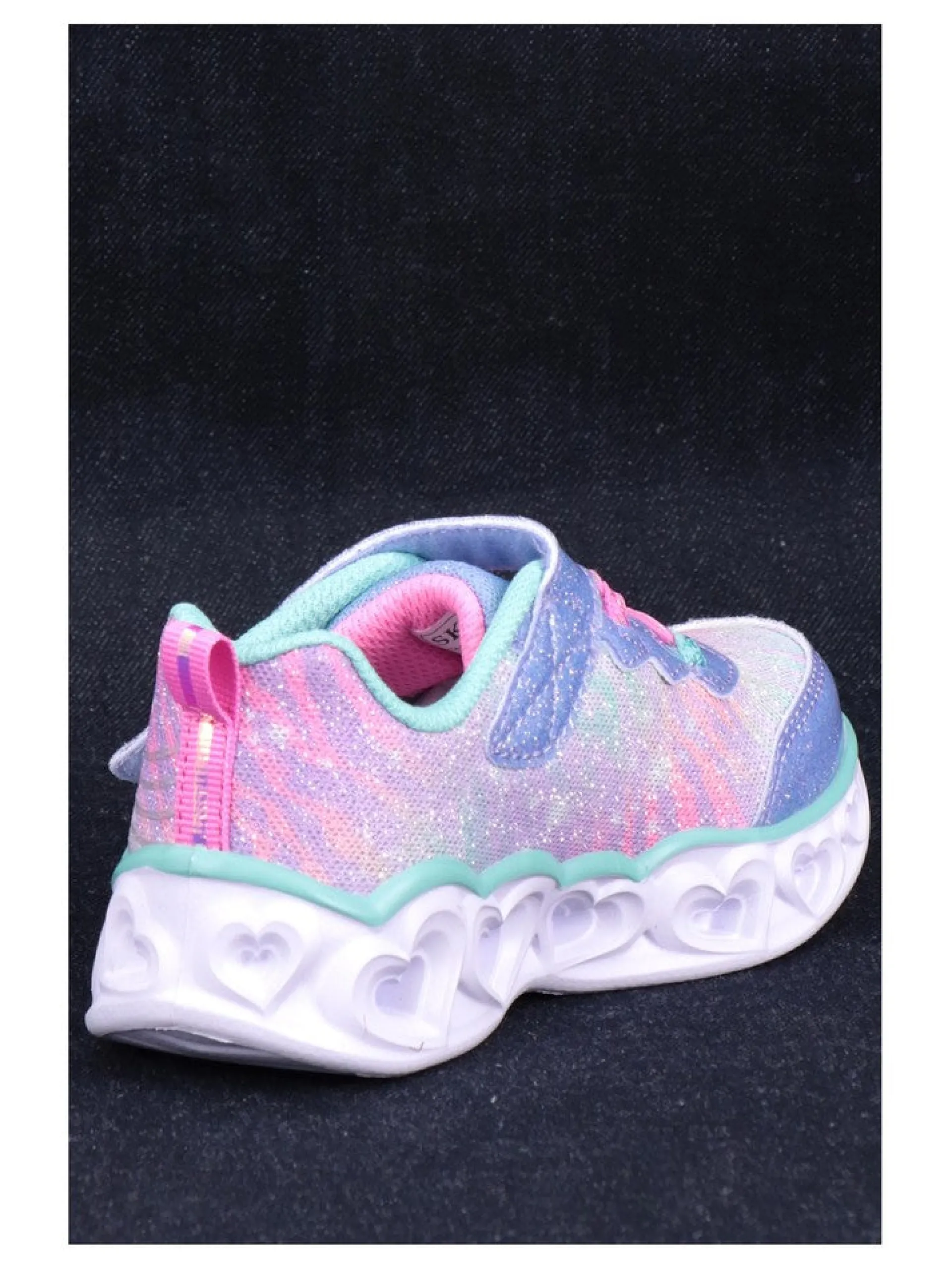 SKECHERS Sneakers*Scarpe multicolore da bambina Heart Lights 302316