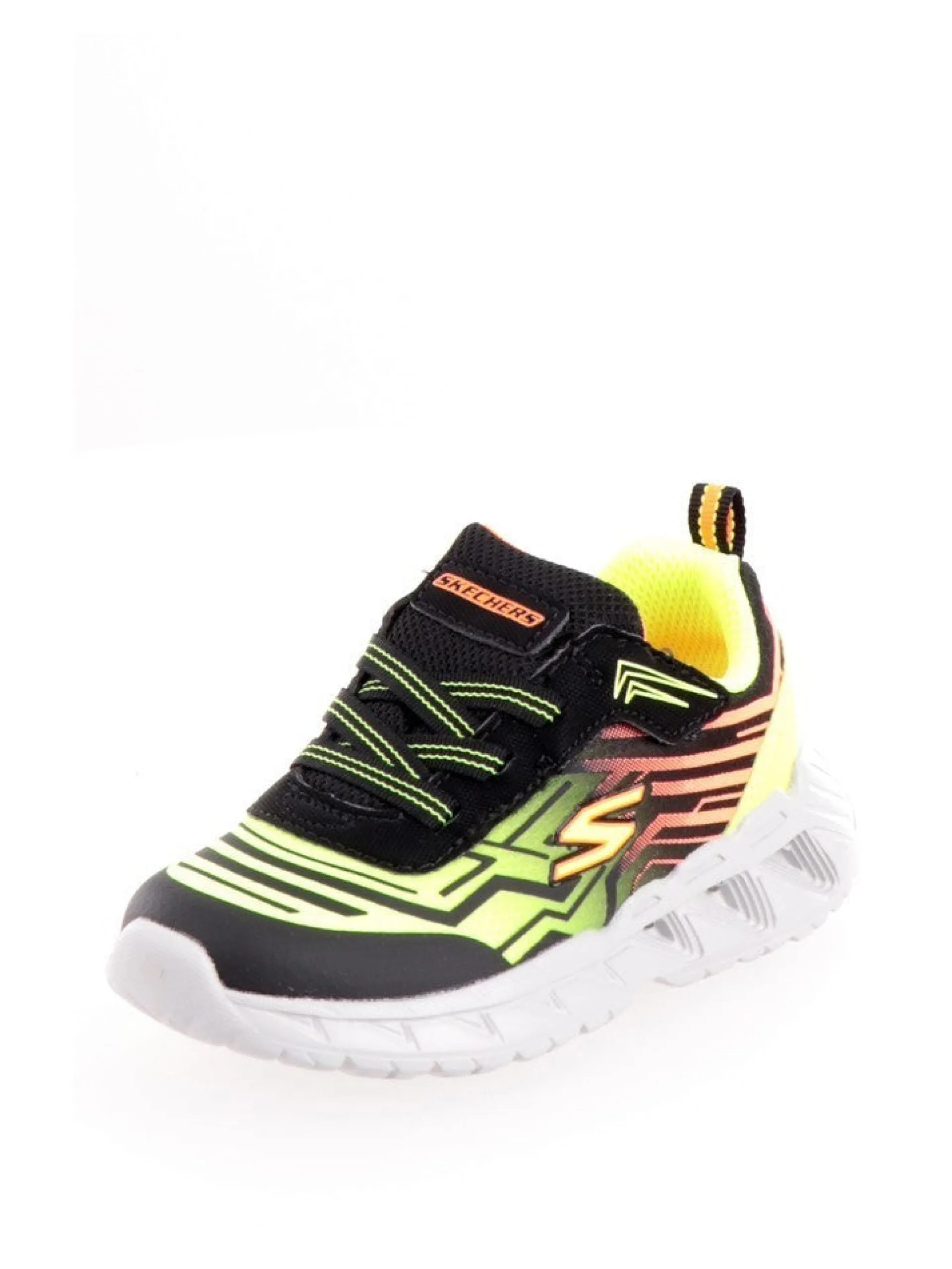 SKECHERS Sneakers*Scarpe nere da bambino Magna Lights 401503