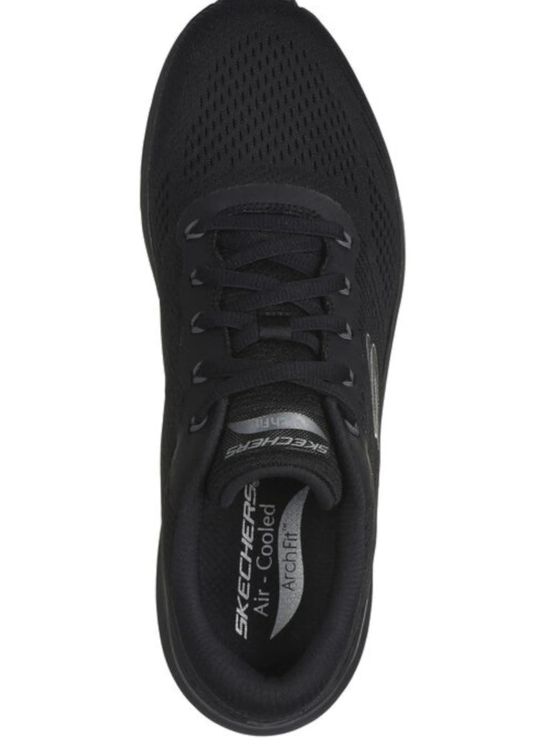 SKECHERS Sneakers*Scarpe Nere da Uomo Arch Fit 2.0 232700