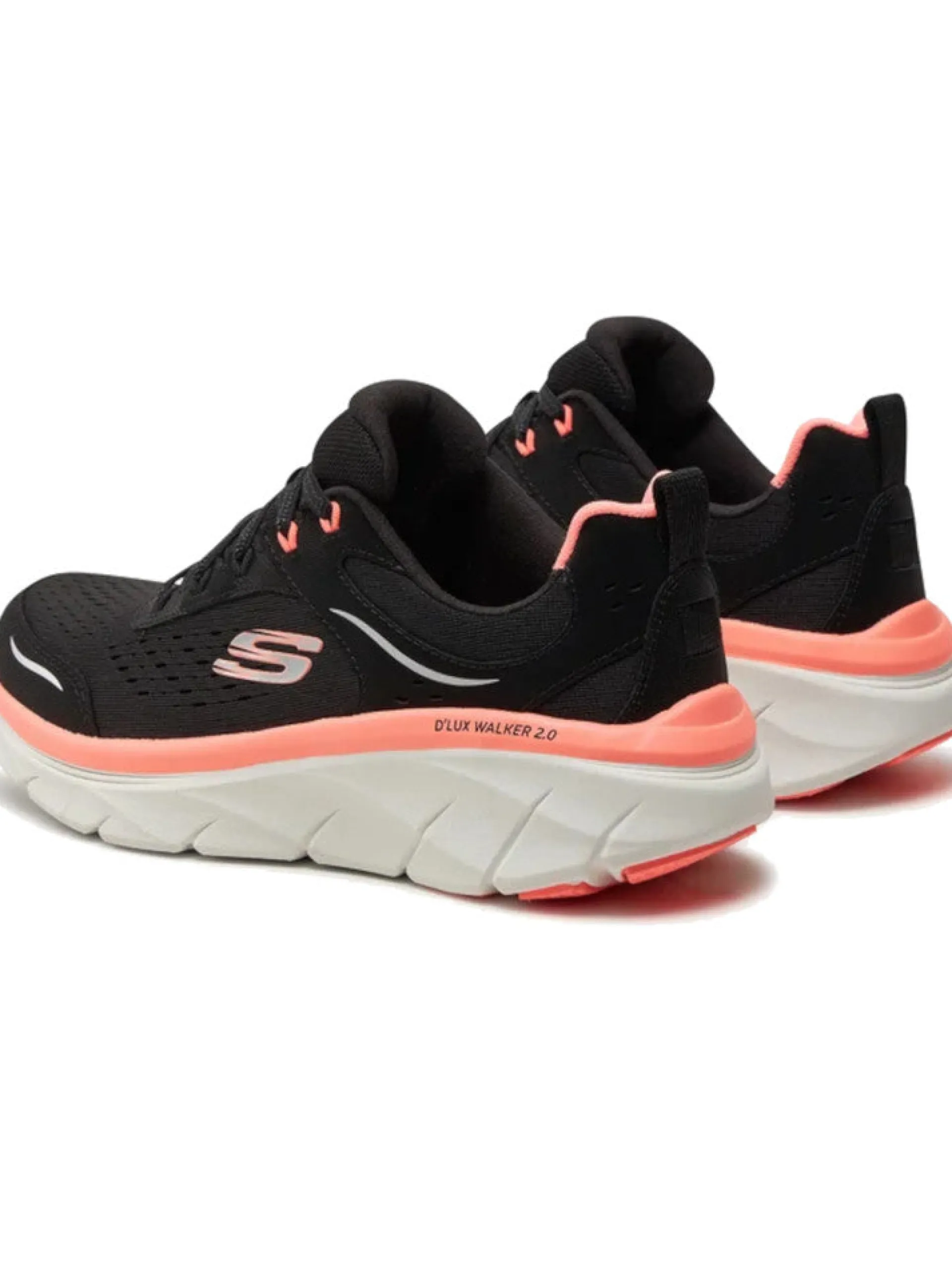 SKECHERS Sneakers*Scarpe nere D'Lux Walker 2.0 da donna 150093