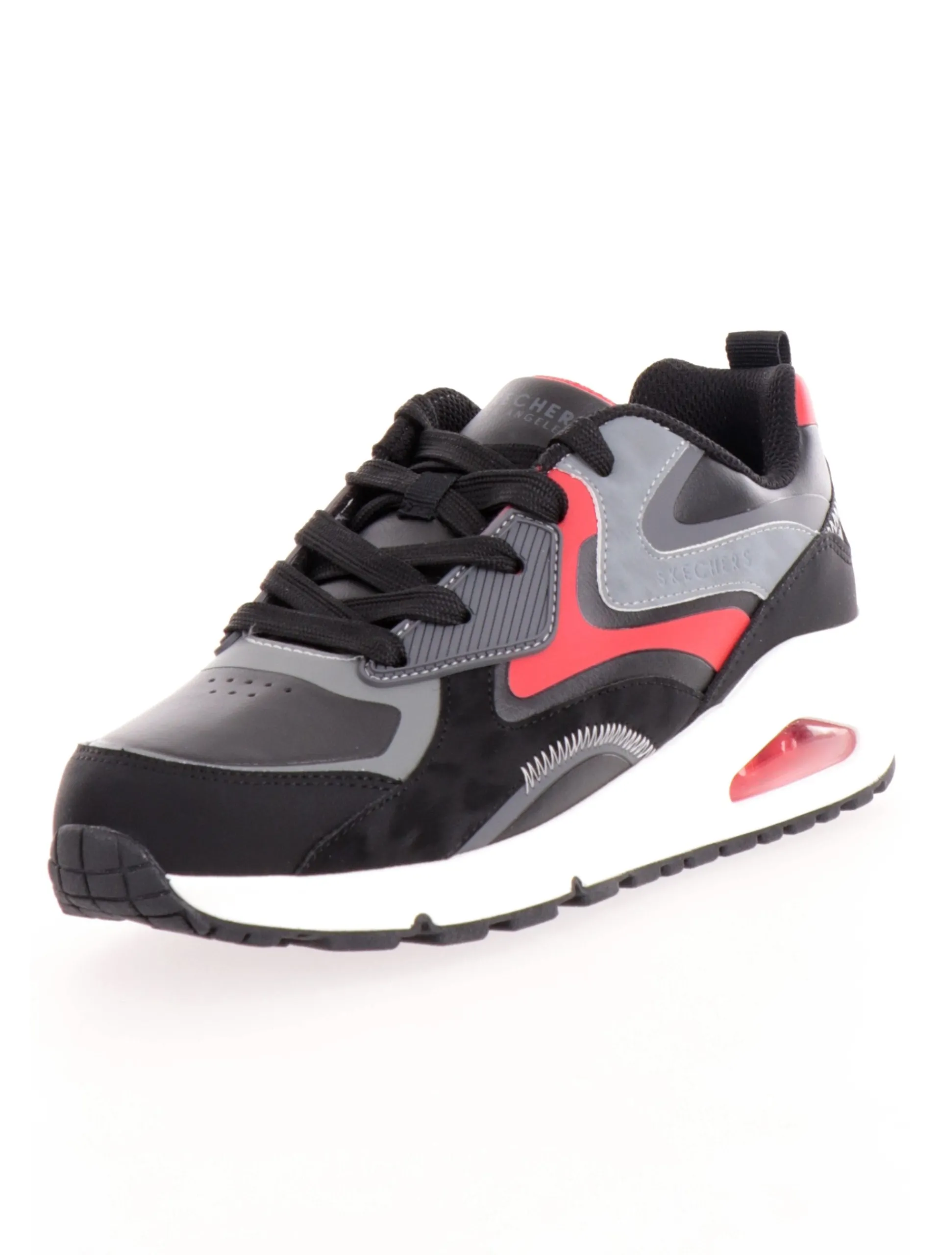 SKECHERS Sneakers*Scarpe Uno Gen1 nere e rosse Kids 403647L