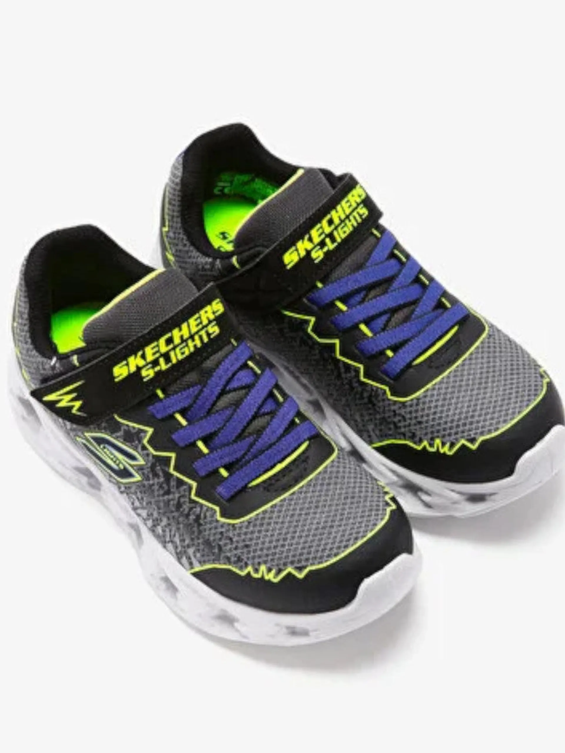 SKECHERS Sneakers*Scarpe Vortex 2.0 Zorento bambino nere con luci 400603L