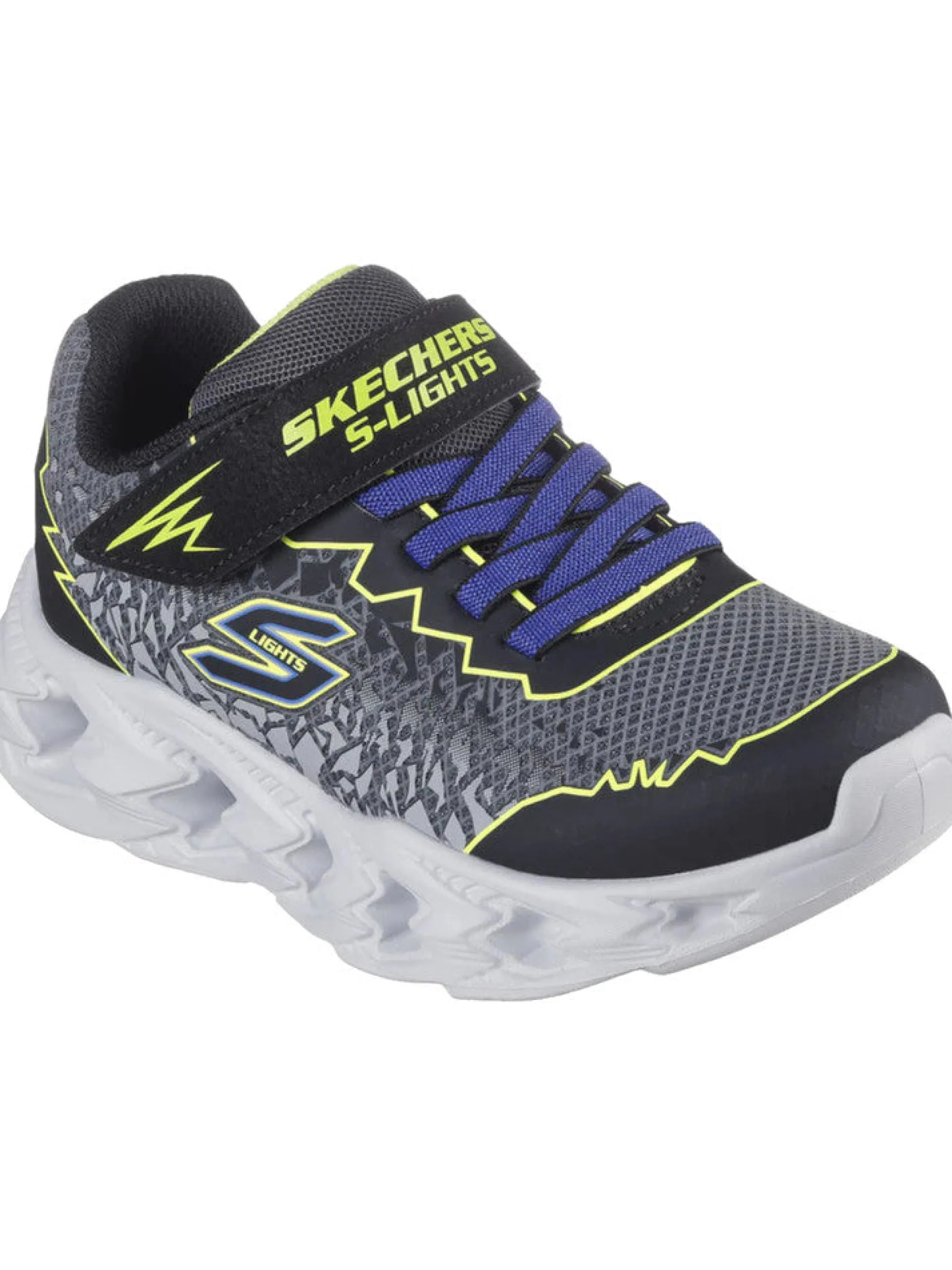 SKECHERS Sneakers*Scarpe Vortex 2.0 Zorento bambino nere con luci 400603N