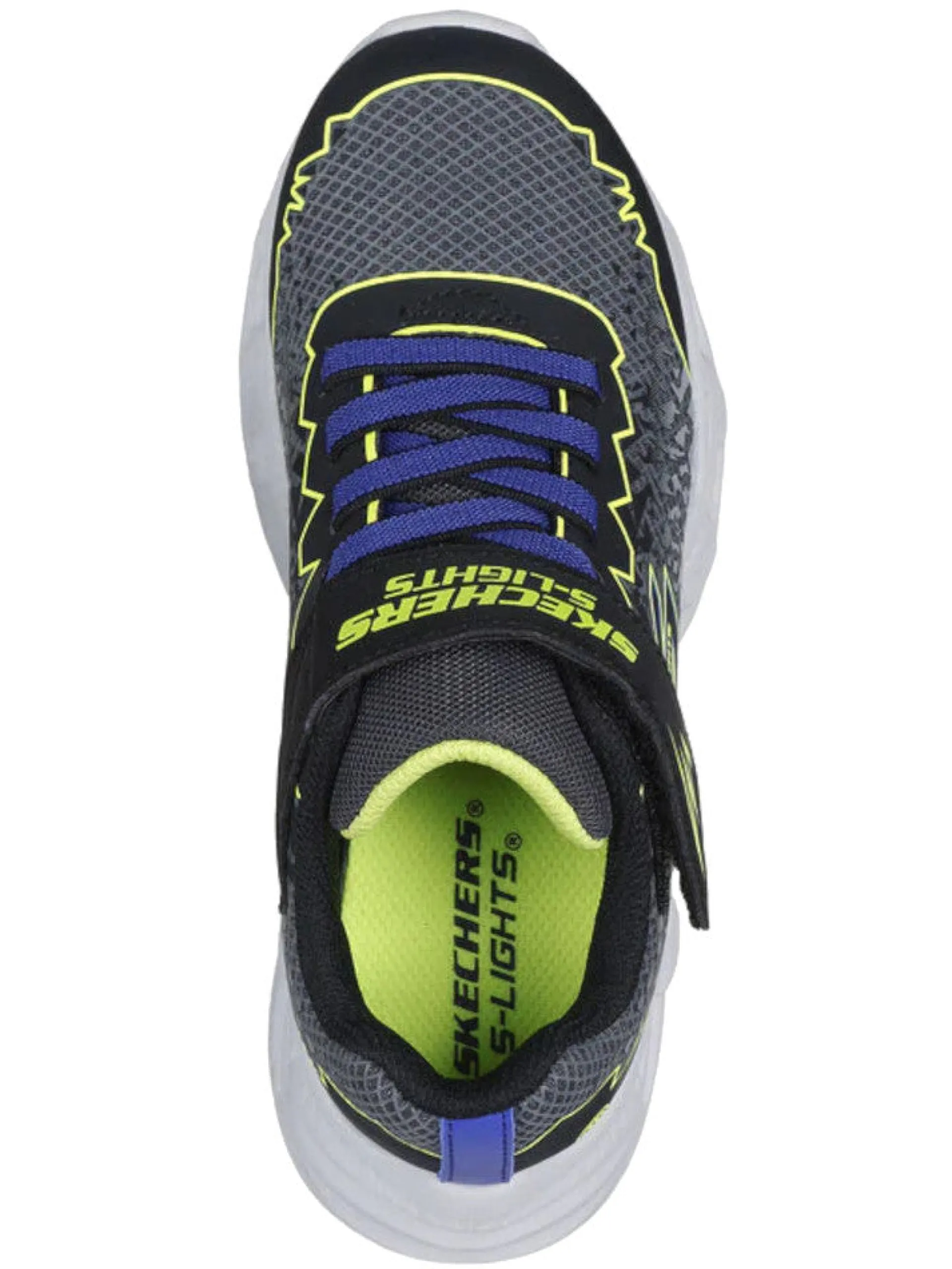 SKECHERS Sneakers*Scarpe Vortex 2.0 Zorento bambino nere con luci 400603N