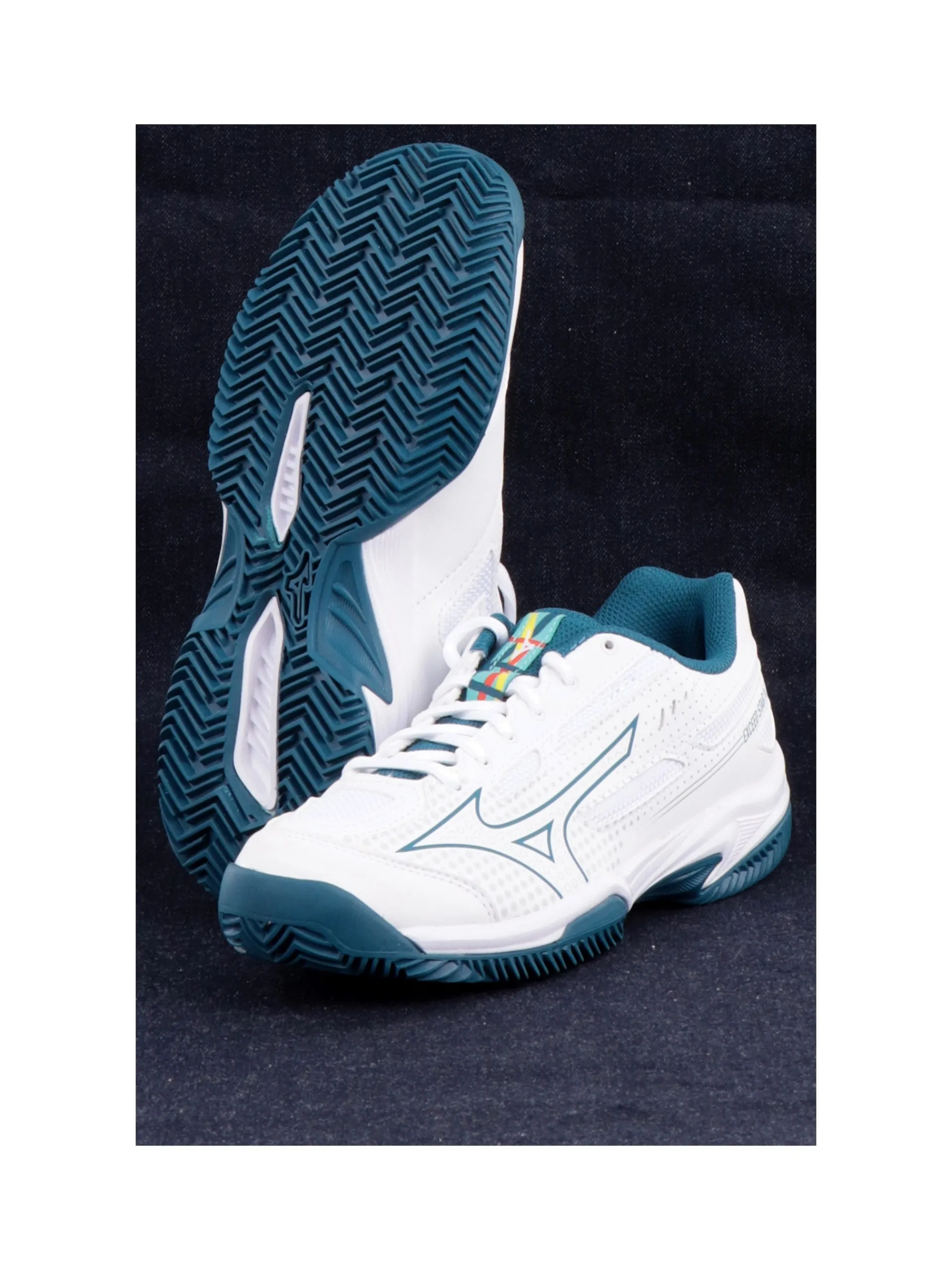 MIZUNO Scarpe*Scarpe Tennis bianche e blu da bambino Exceed Star Jr. CC 61GC2255