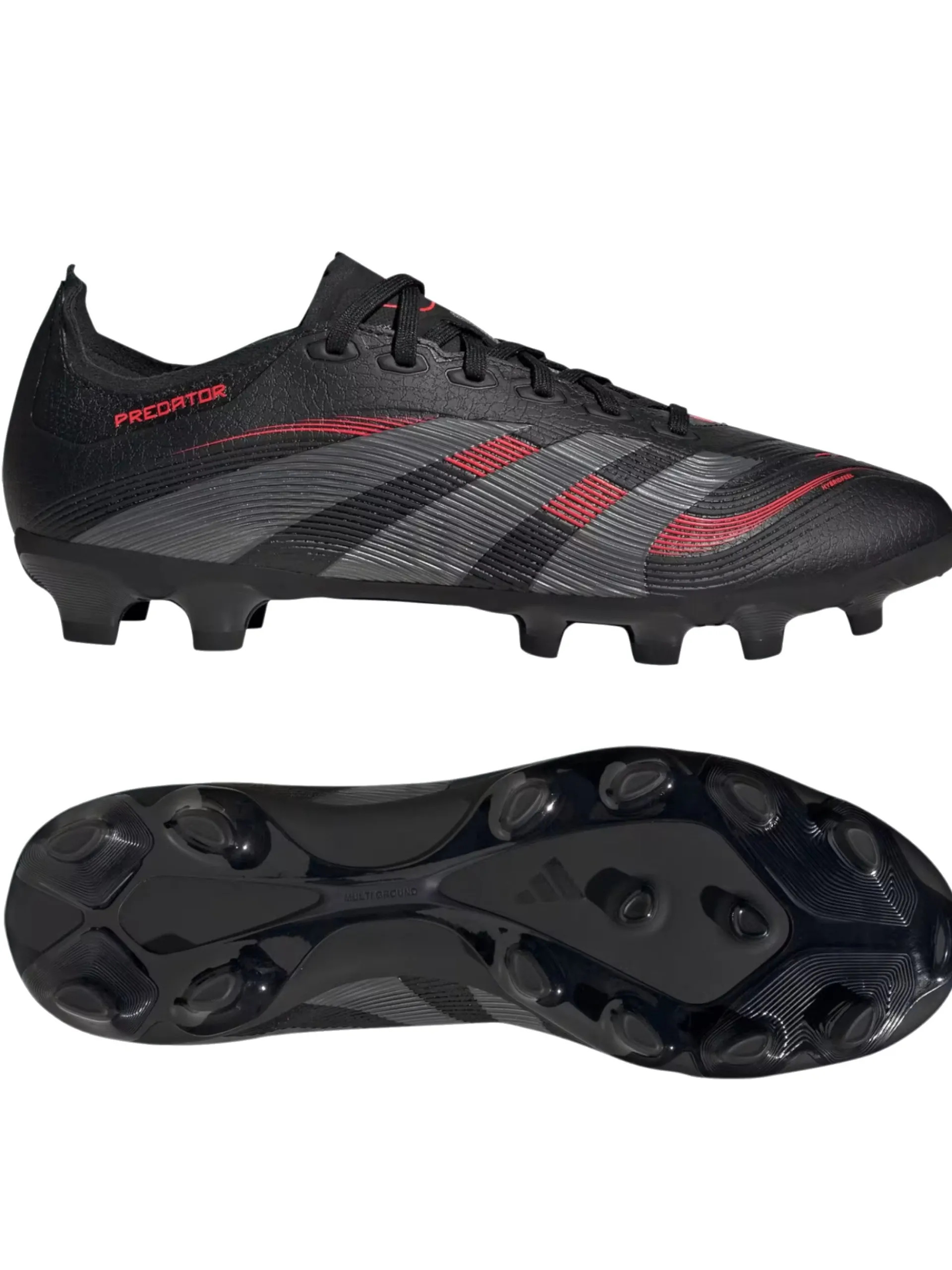 ADIDAS EQUIPMENT Scarpe Da Calcio*Scarpini da calcio Adidas Predator League MG nere da uomo ID3772