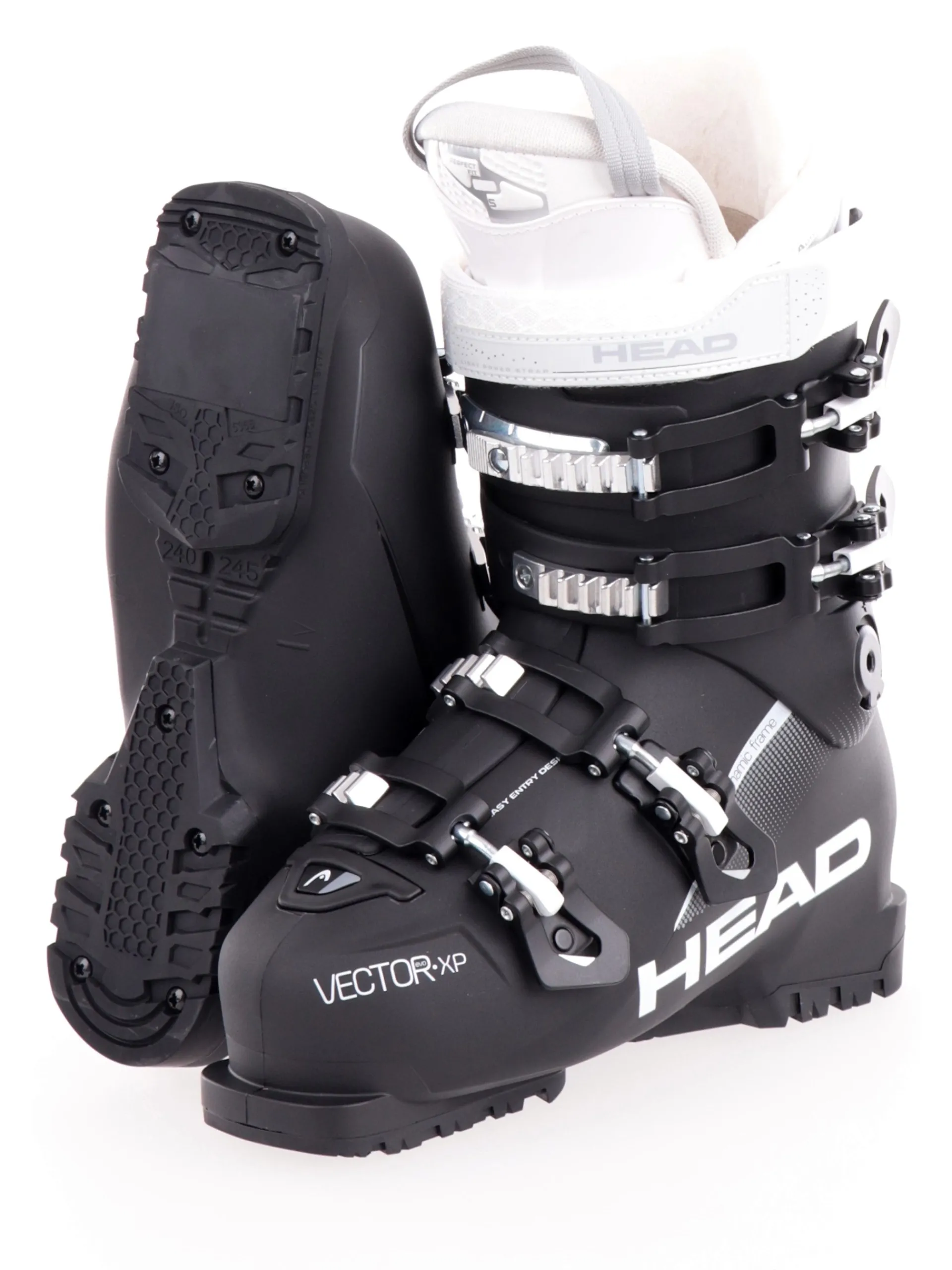 HEAD Attrezzatura*Scarponi da sci neri da donna Vector Evo XP 100 609073