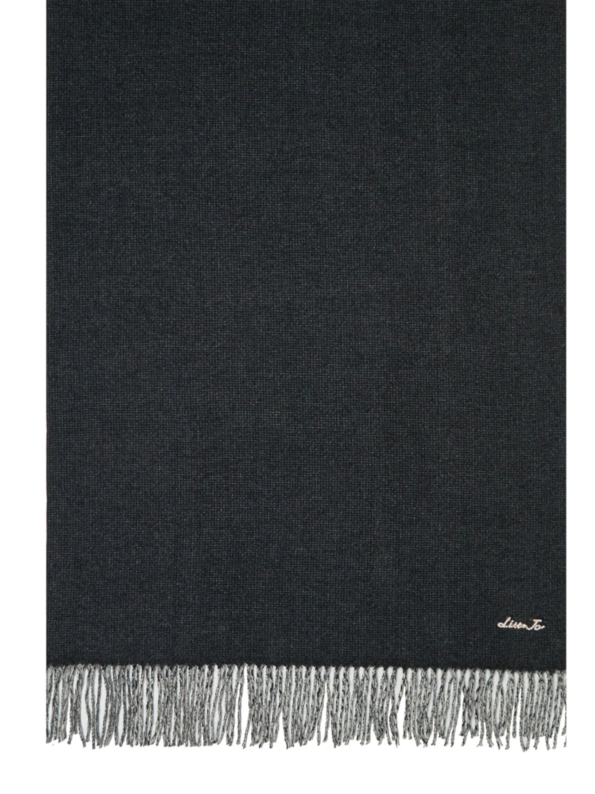 LIU JO MILANO Sciarpe*Sciarpa Liu Jo antracite da donna con spilla 2F4008T0300