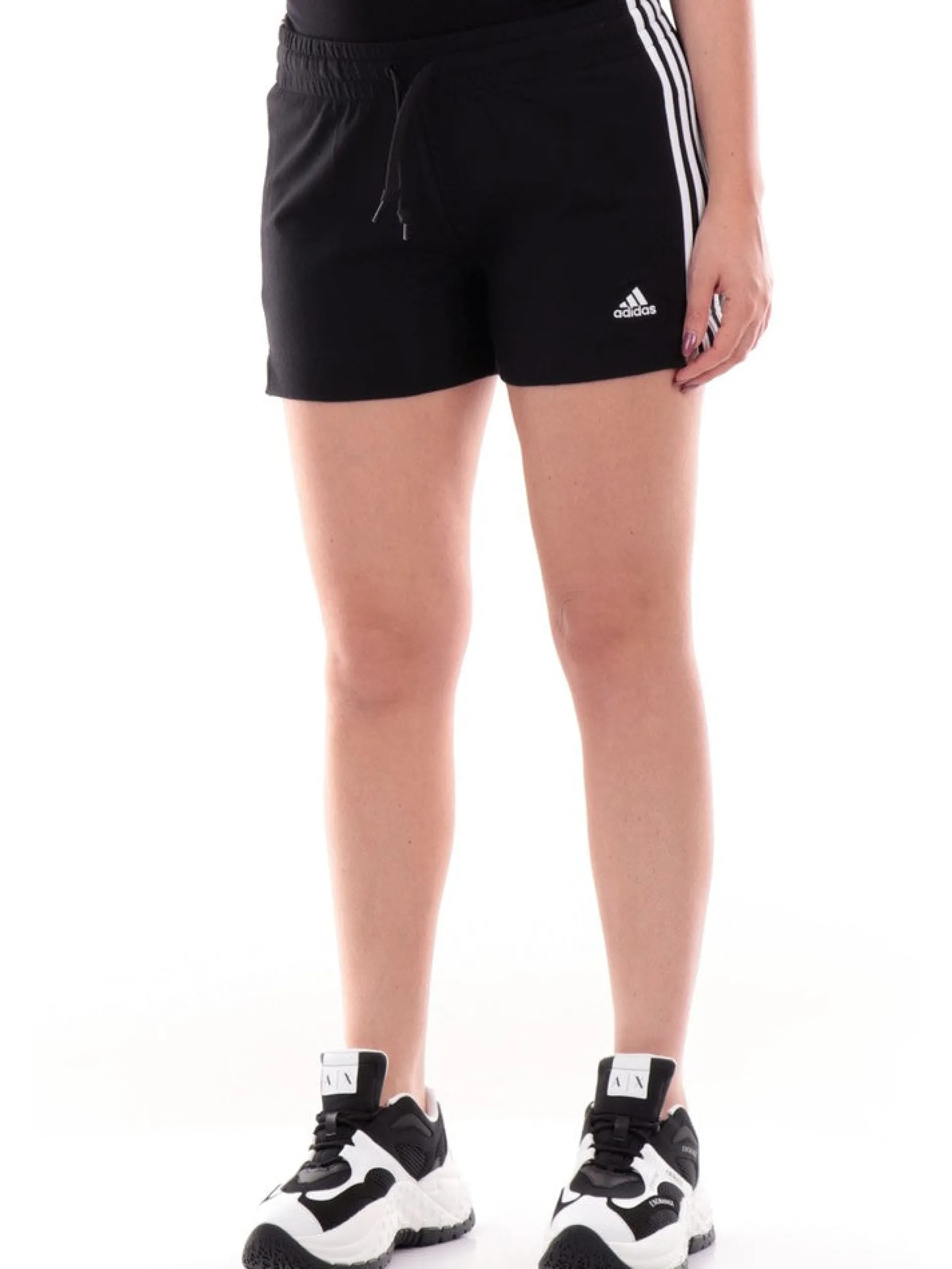 ADIDAS EQUIPMENT Shorts*Shorts Adidas 3 stripes Neri da Donna