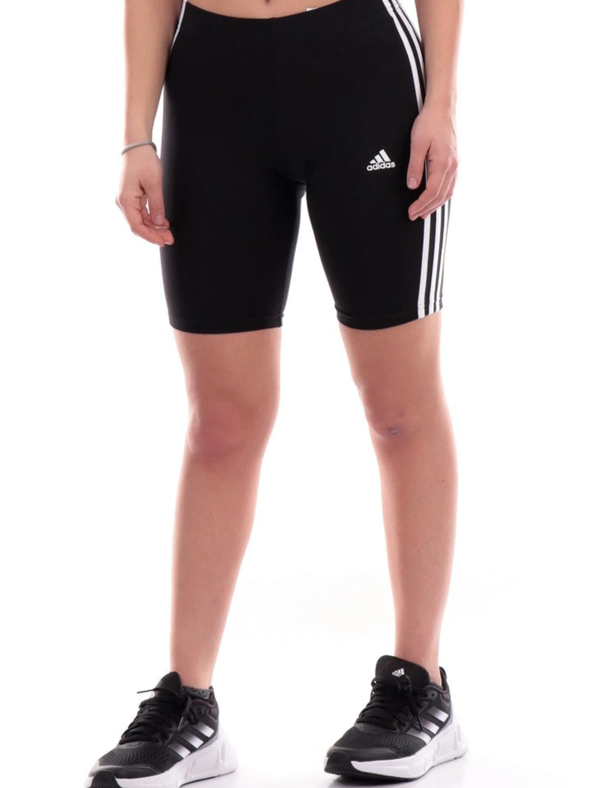 ADIDAS EQUIPMENT Shorts*Shorts Adidas neri da donna 3Stripes GR38