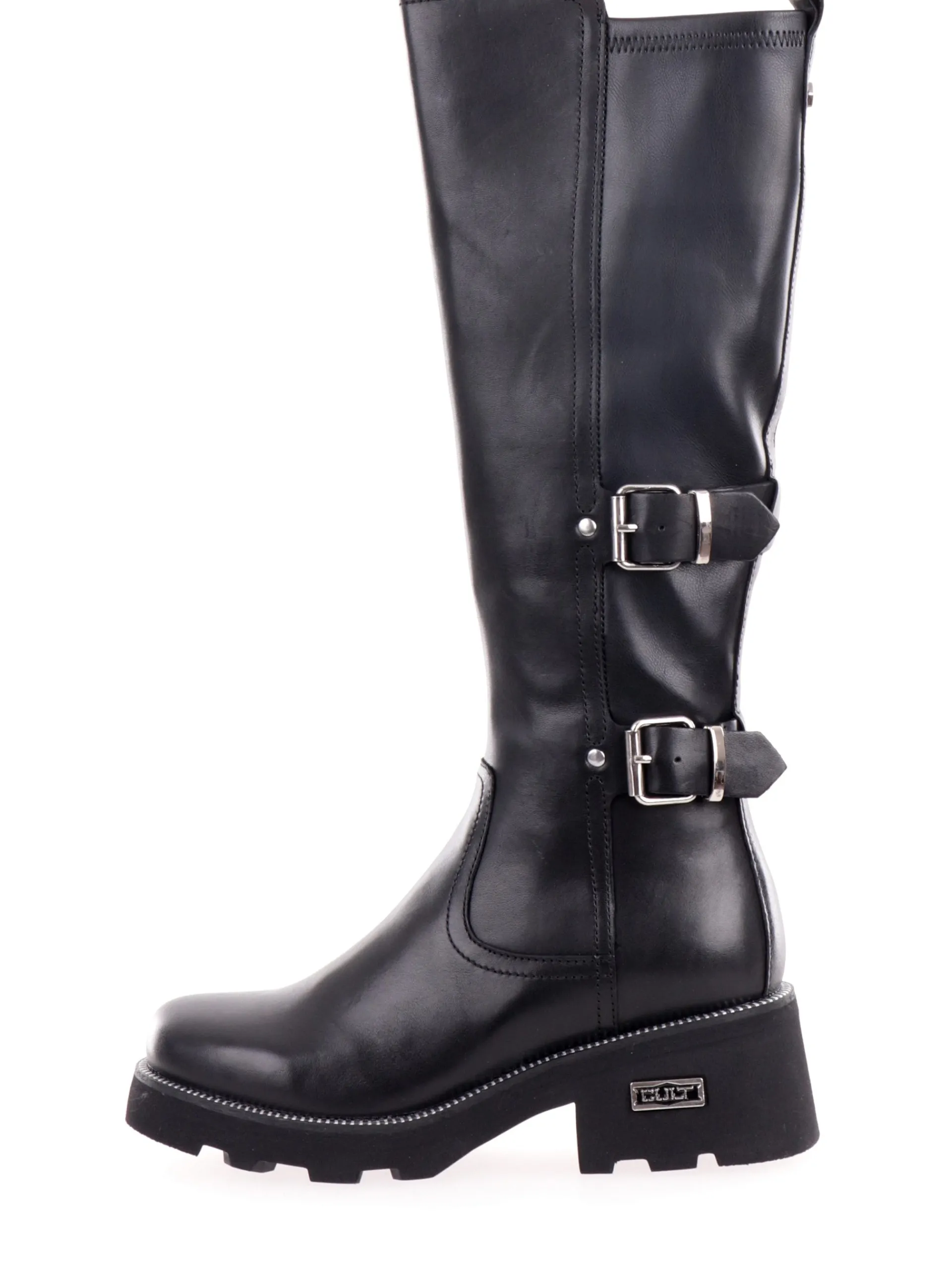 CULT Stivali*Stivali Neri da Donna High Boot Leather Grace CLW393000