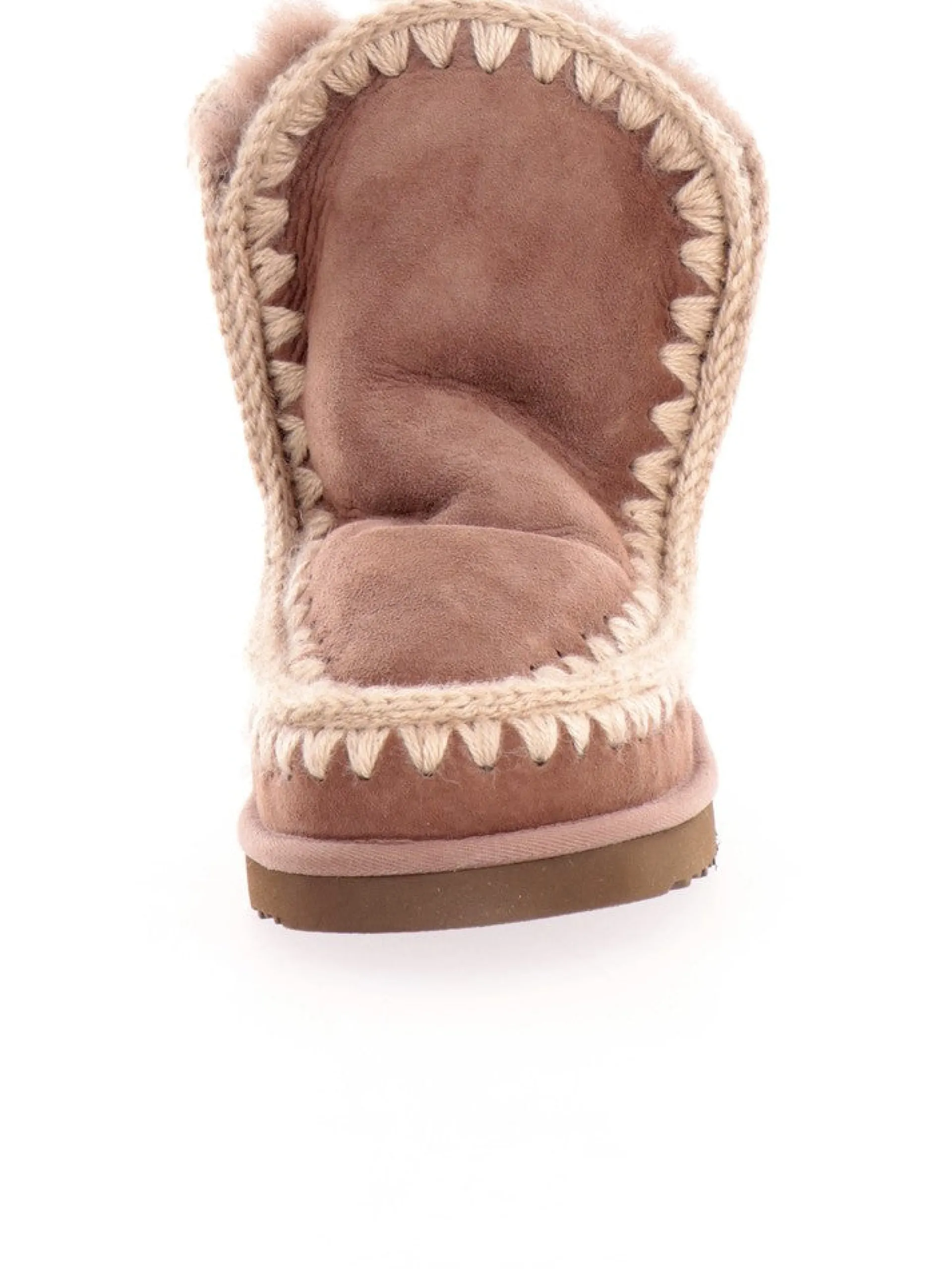 MOU Stivali*Stivali Tortora Eskimo da Donna bassi 101001-AELGRY