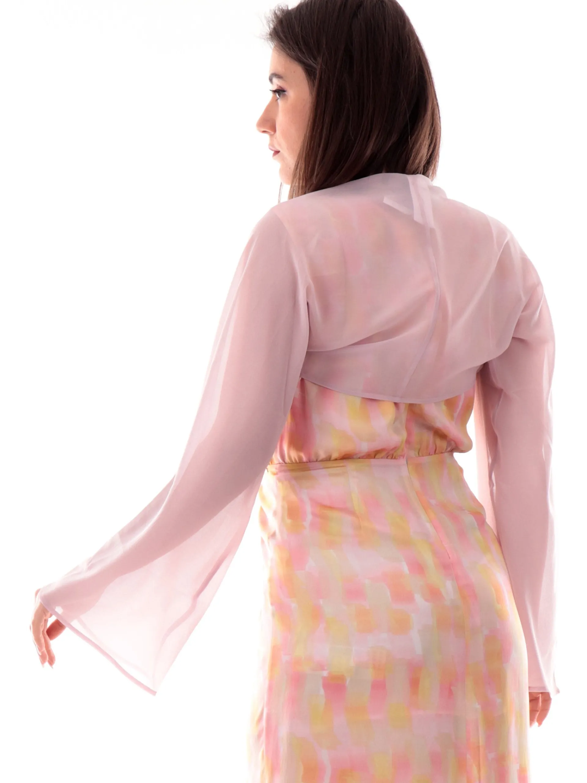 EMME MARELLA Maglie*Top rosa coprispalle da donna raso JACKIE2