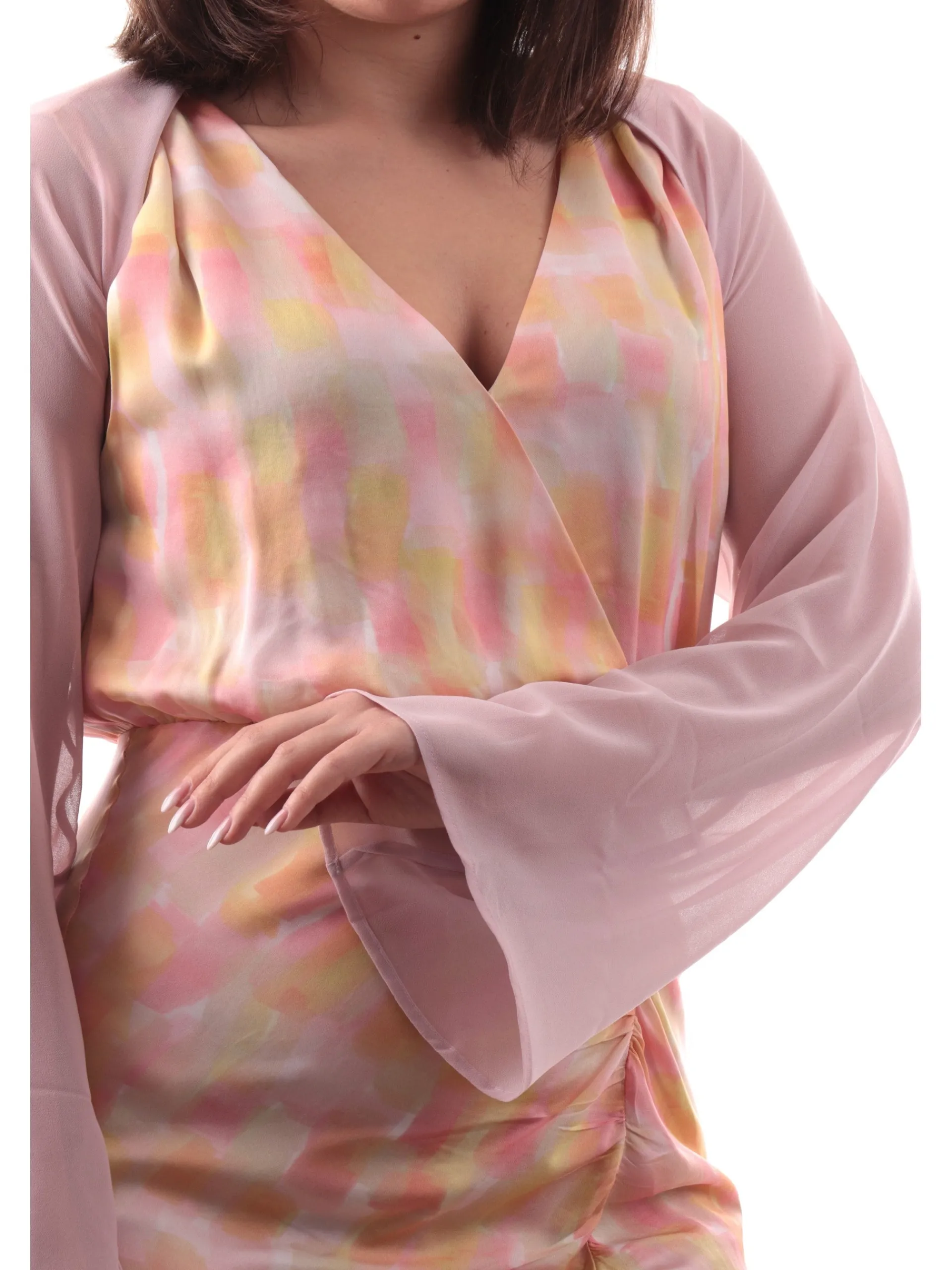 EMME MARELLA Maglie*Top rosa coprispalle da donna raso JACKIE2