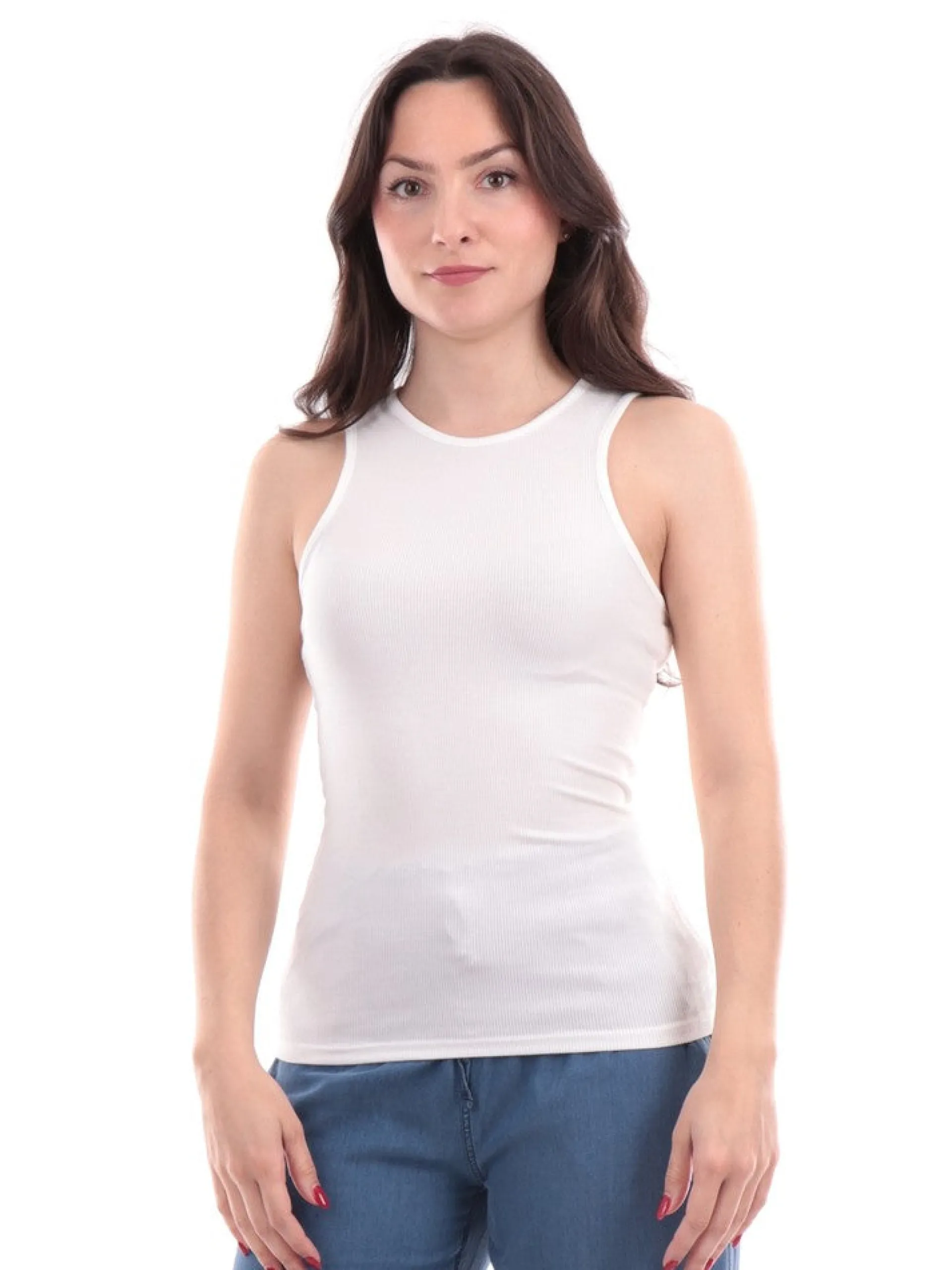 ONLY Maglie*Top bianco da donna 15289847