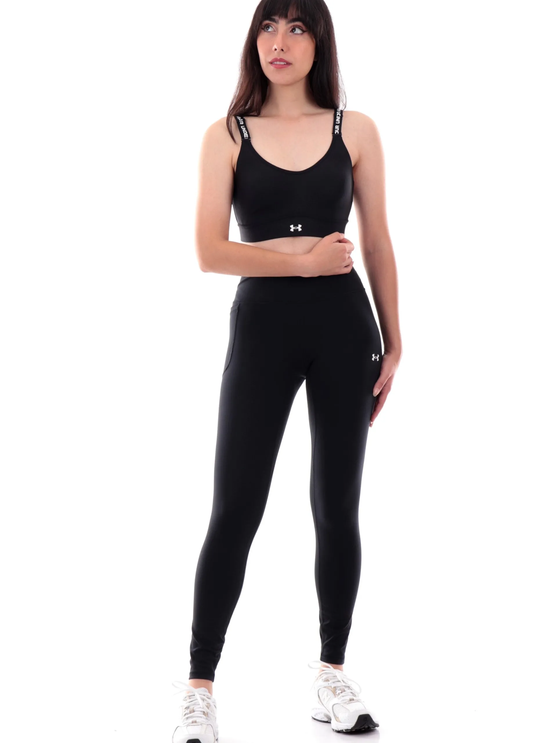 UNDER ARMOUR Maglie*Top sport nero da donna Infinity Mid 2.0 13841230