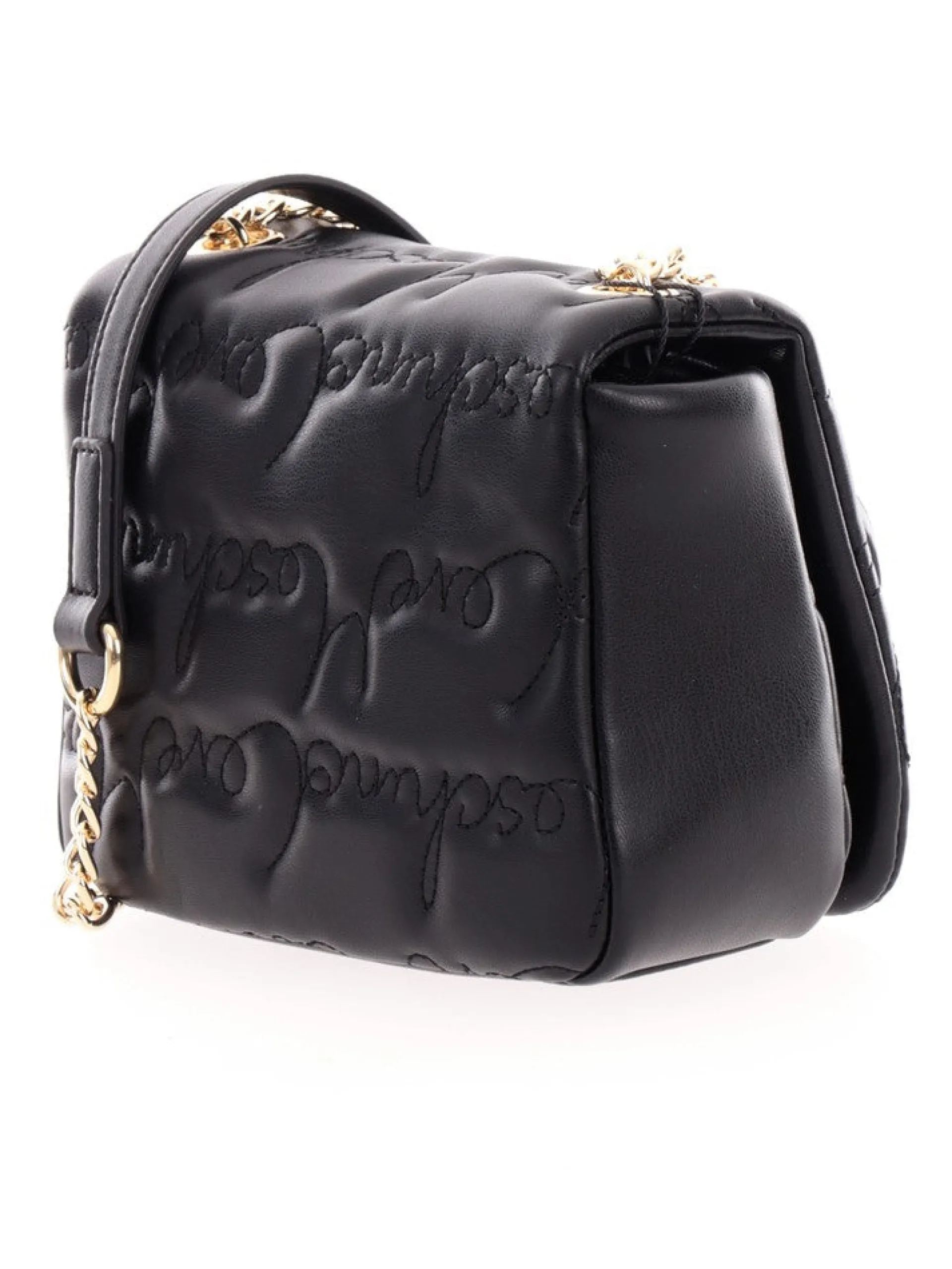 LOVE MOSCHINO Borse*Tracolla nera ricamata JC4127LJ0