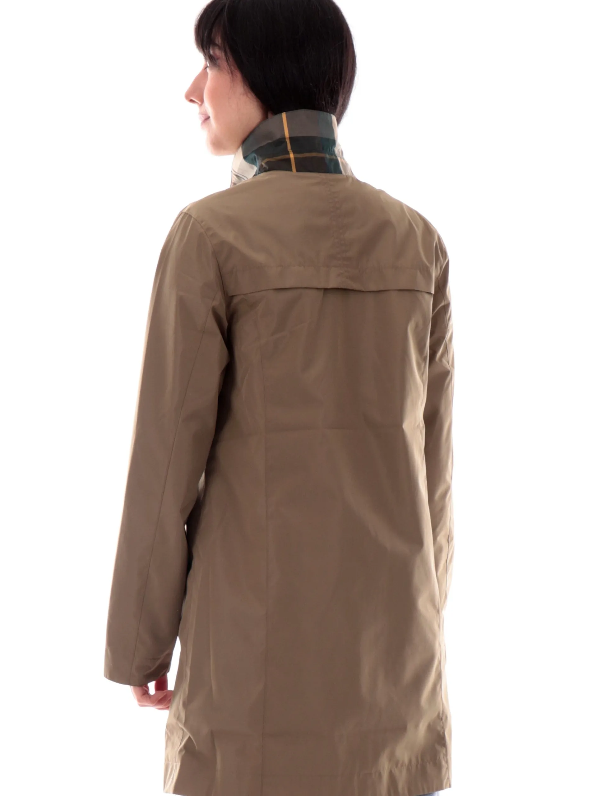 BARBOUR Cappotti*Trench donna reversibile da donna Babbity beige impermeabile LSP0233GN32
