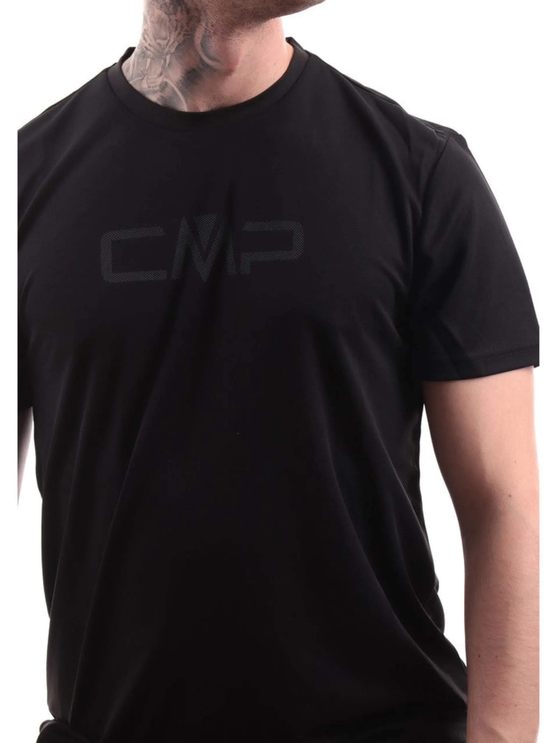 CMP T-Shirt*T-Shirt da Uomo 39T7117P Nera
